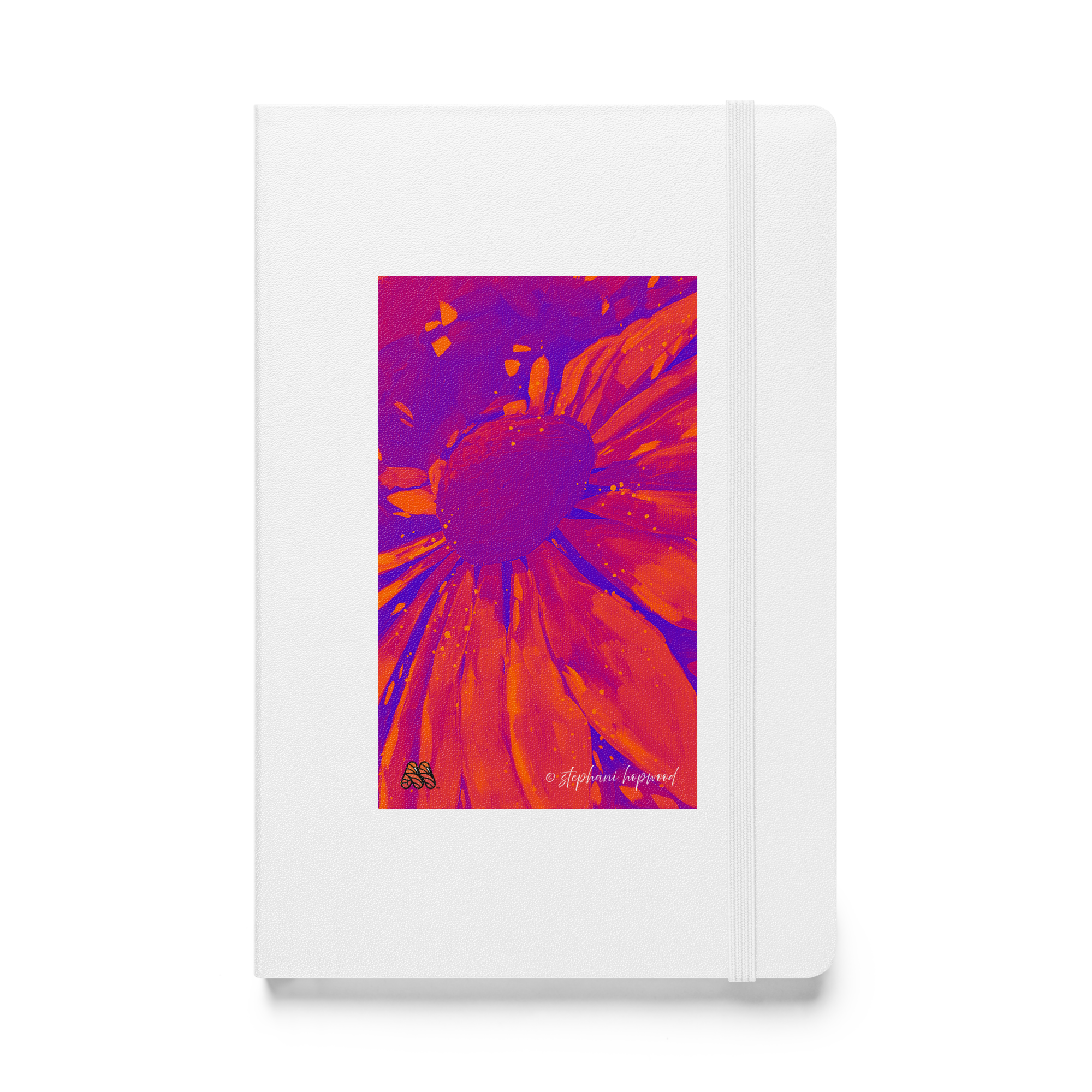 Hardcover Bound Notebook - 9 Colors - Orange Crush by Stephani Hopwood & the Kate Shu Collective