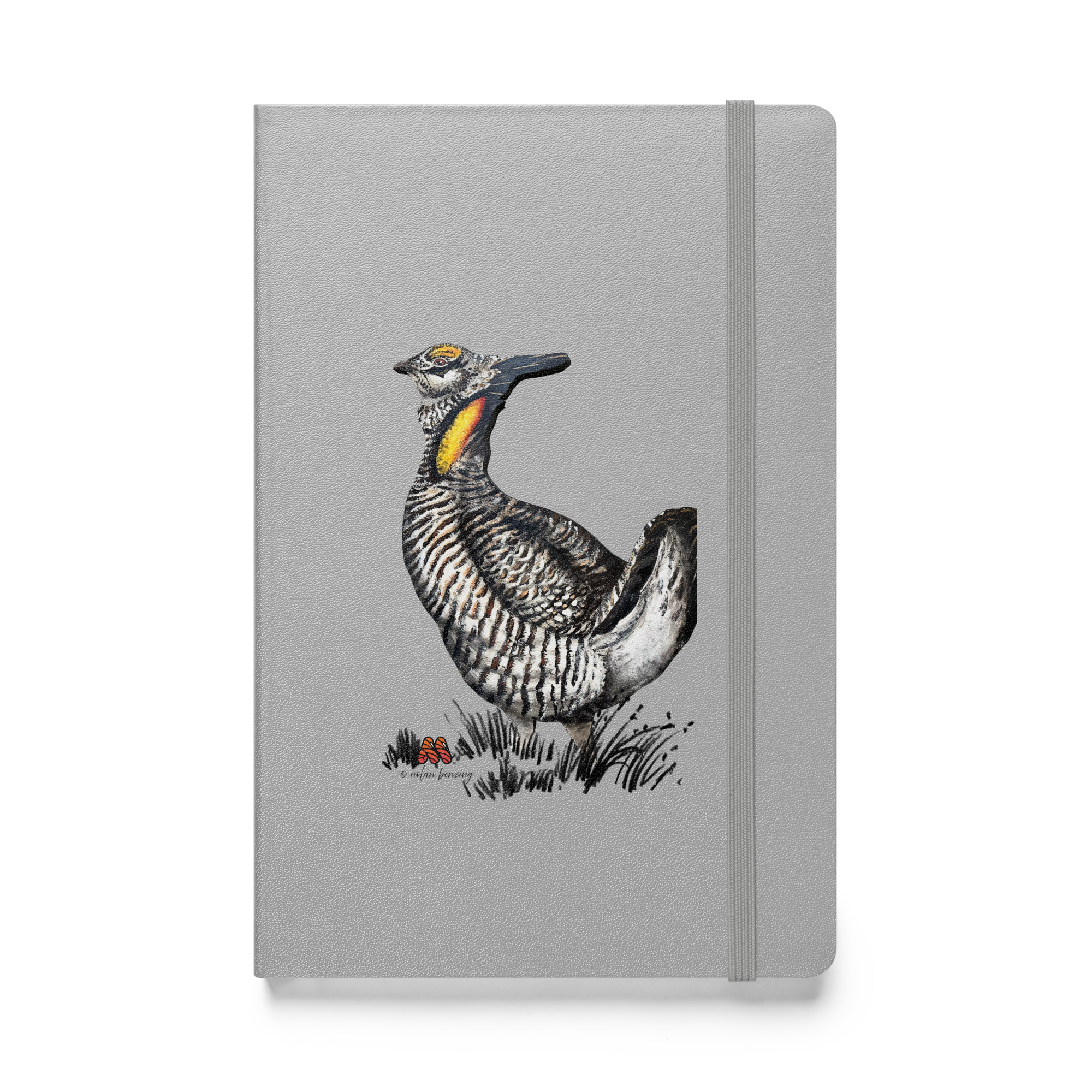 Hardcover Bound Notebook - 7 Colors - Ornithology: Kestrel Collection, Mama's Solo by Nolan Benzing & the Kate Shu Collective
