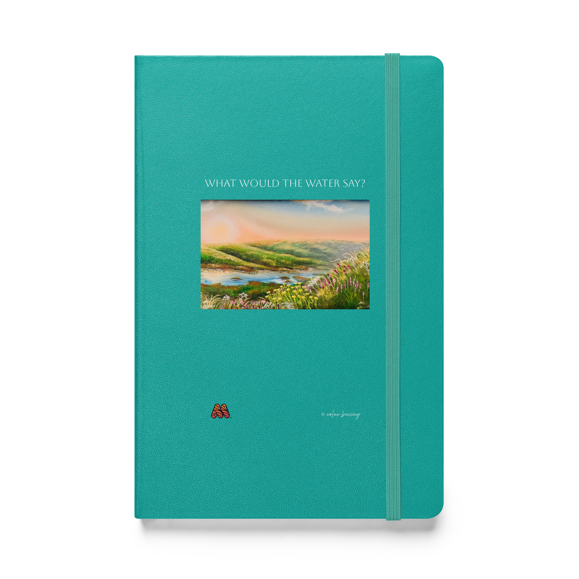 Hardcover Bound Notebook - 6 Colors - Paradise Lost: What Would the Water Say by Nolan Benzing & the Kate Shu Collective