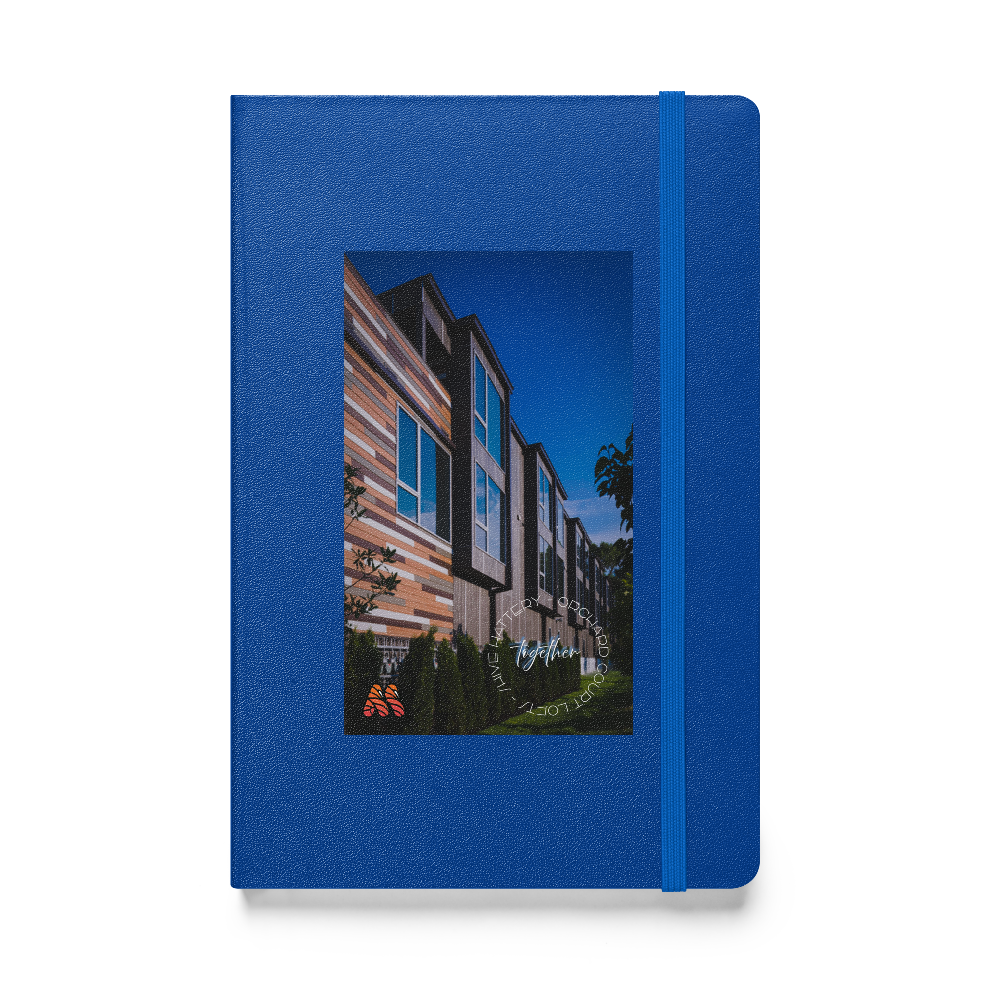 Hardcover Bound Journal Notebook - 9 Colors, Lined, Interior Back Pocket - From the Together Collection by Shive-Hattery & the Kate Shu Collective