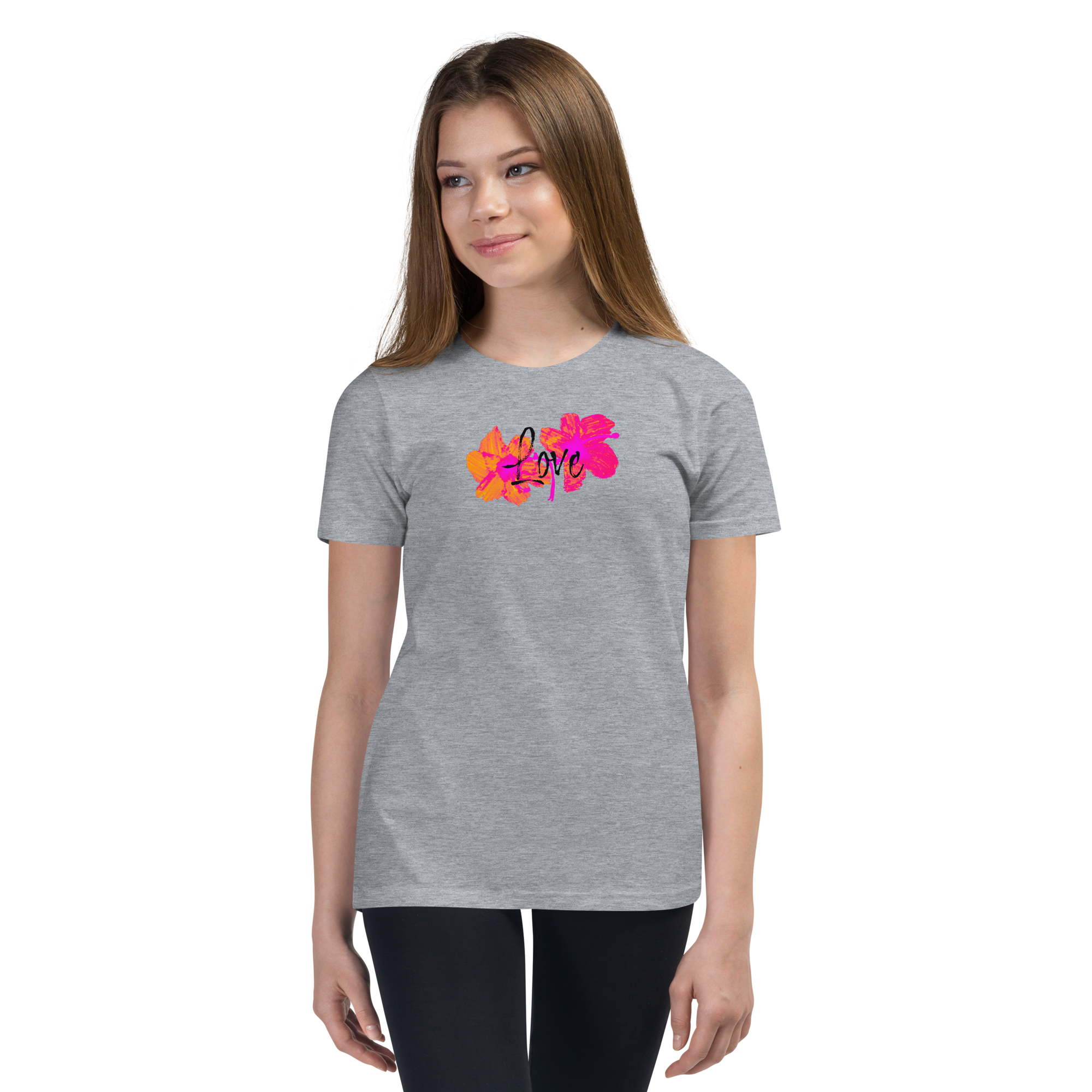 Youth Short Sleeve T-Shirt - 8 Colors - Love from the Creative Kids Collection by Nora Ray & the Kate Shu Collective