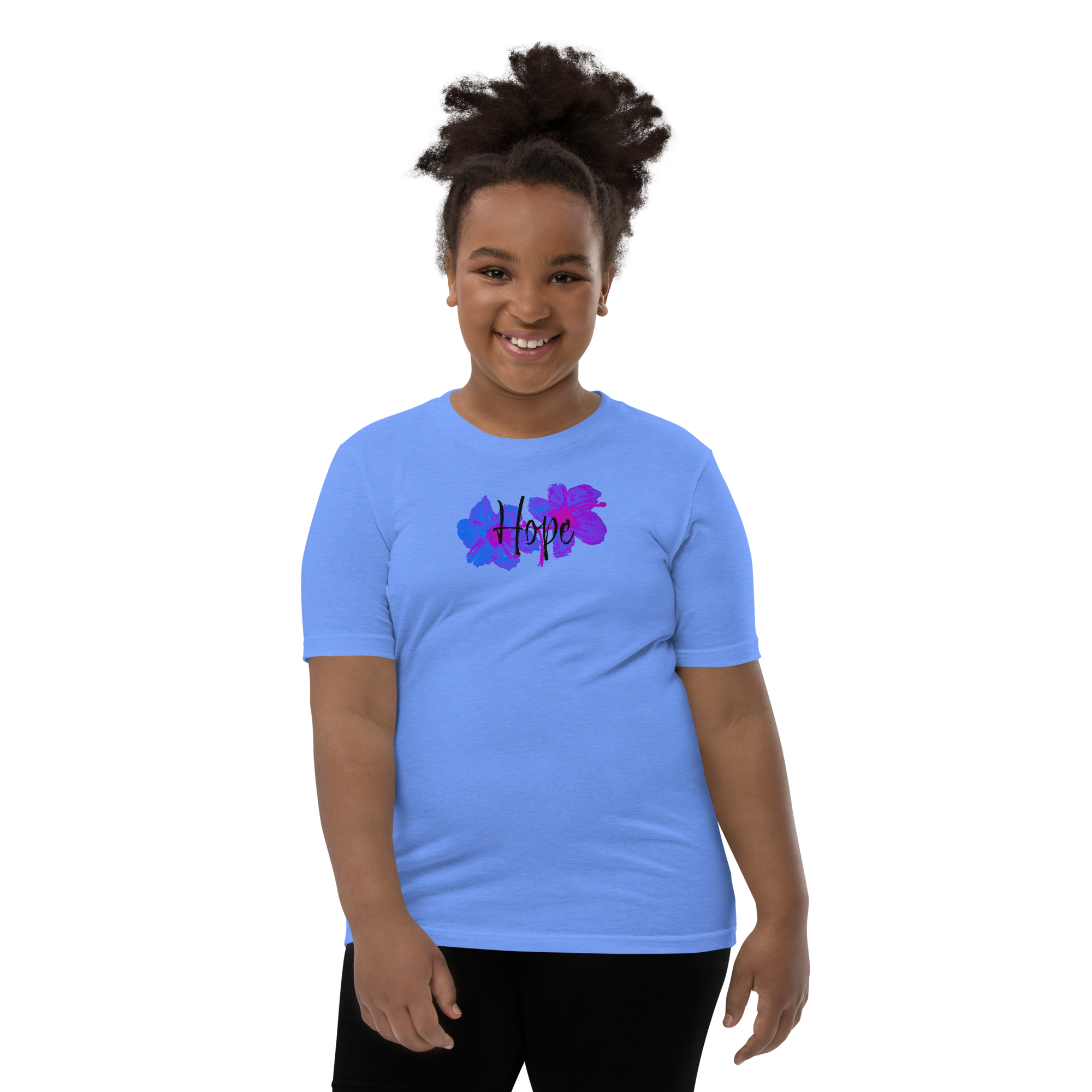 Youth Short Sleeve T-Shirt - 8 Colors - Hope from the Creative Kids Collection by Nora Ray & the Kate Shu Collective
