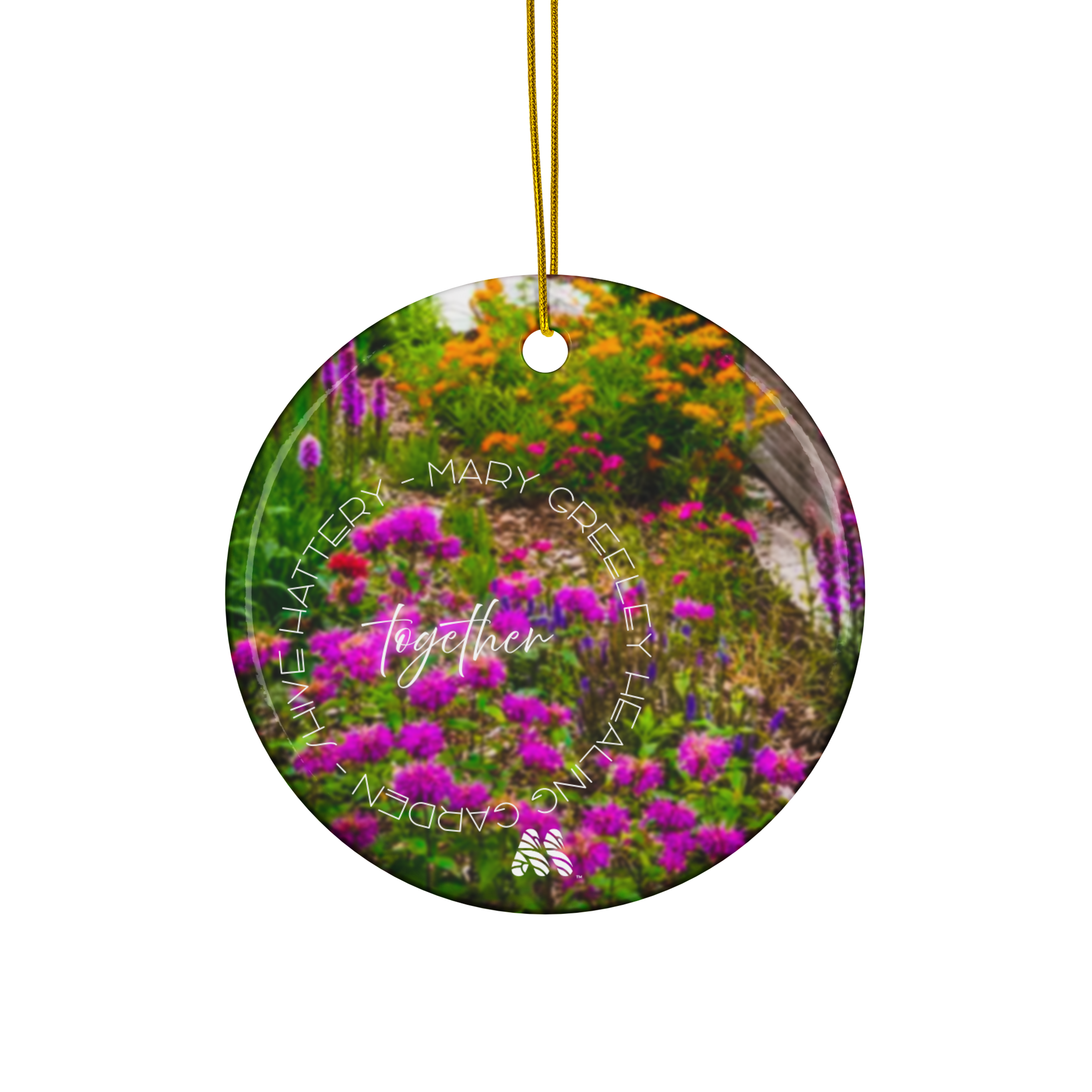 Shive-Hattery Architecture + Engineering | Mary Greeley Healing Garden Ceramic Ornament