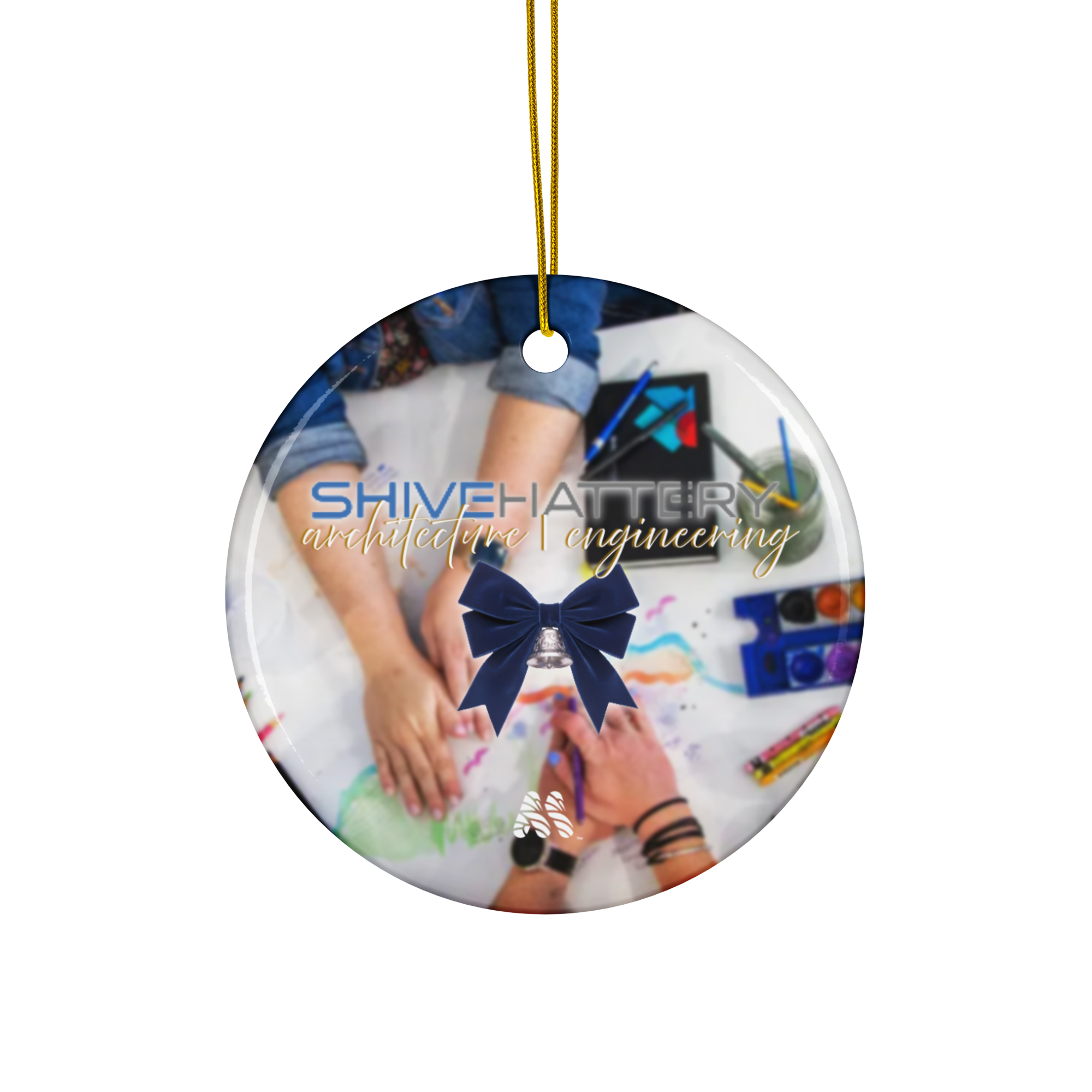 Shive-Hattery Architecture + Engineering | Better Together Ceramic Ornament