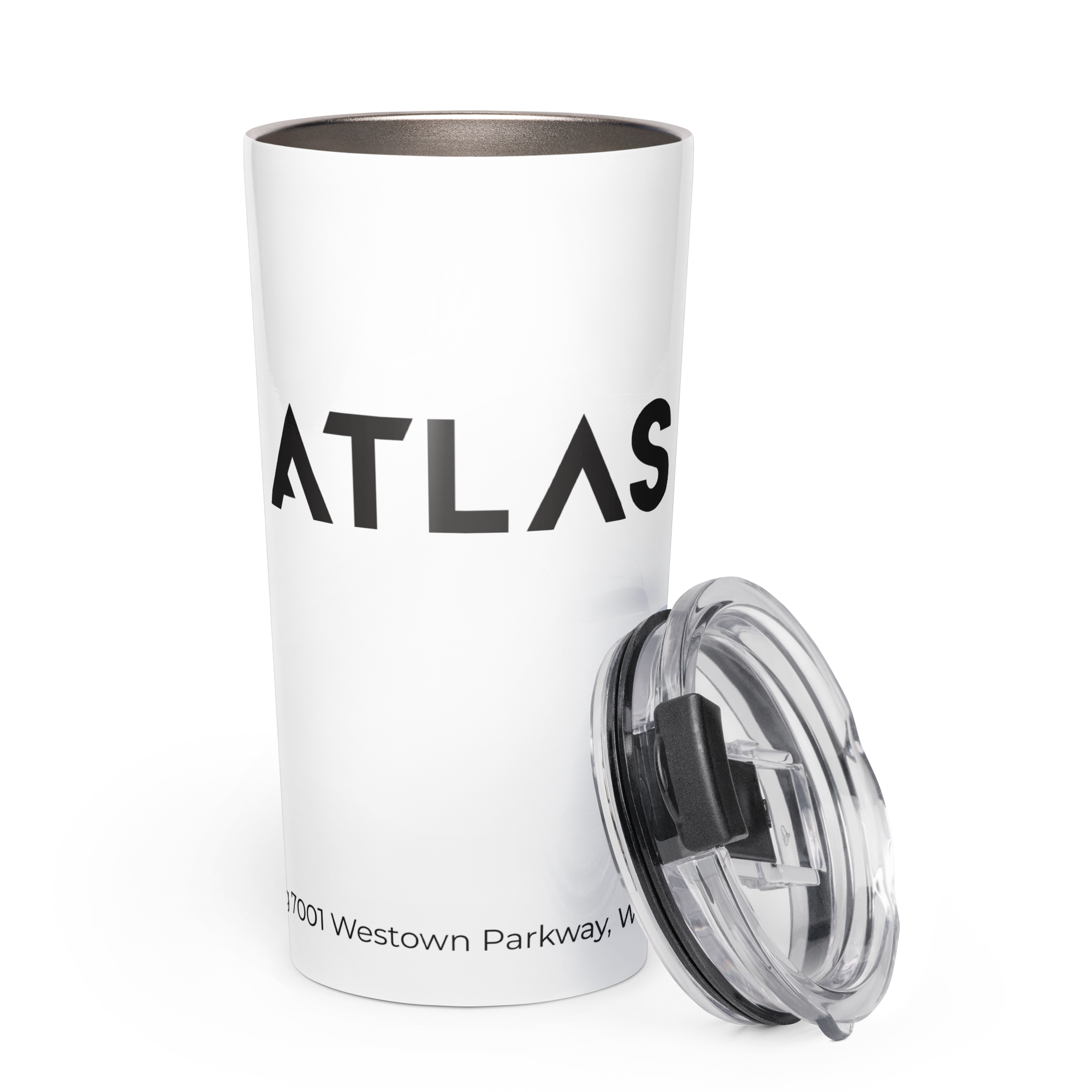 Atlas, Quench Your Thirst in Charcoal 20oz Tumbler