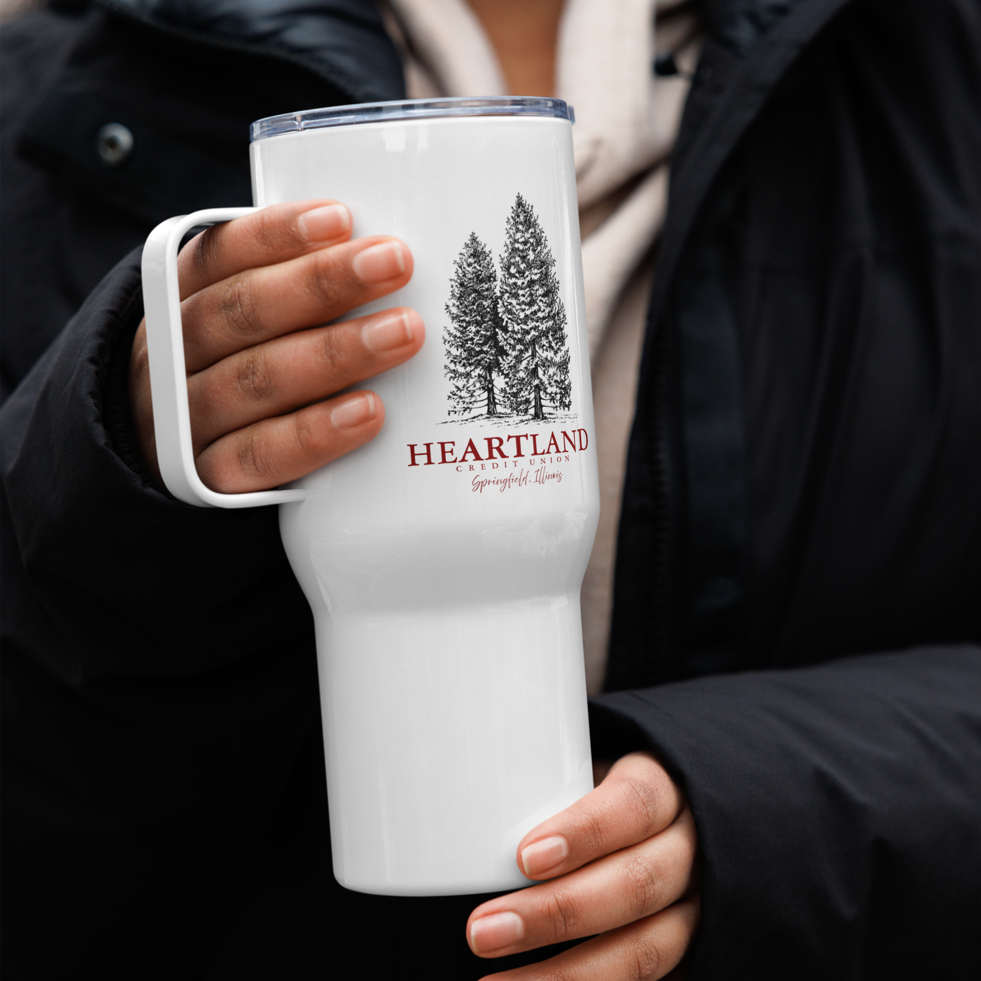 HeARTland Connection - Let's Grow Together Travel Mug | Heartland Credit Union