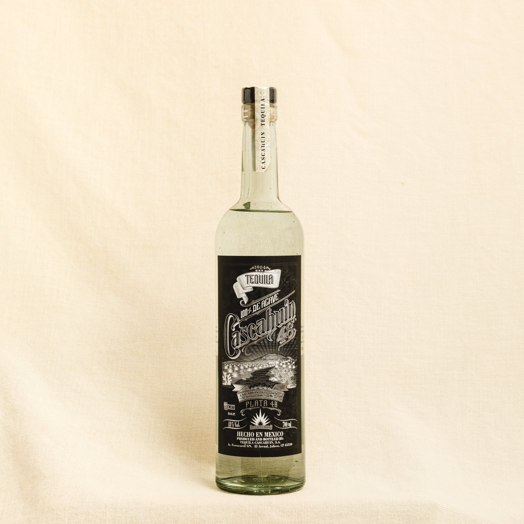 Cascahuin Tequila Plata 48