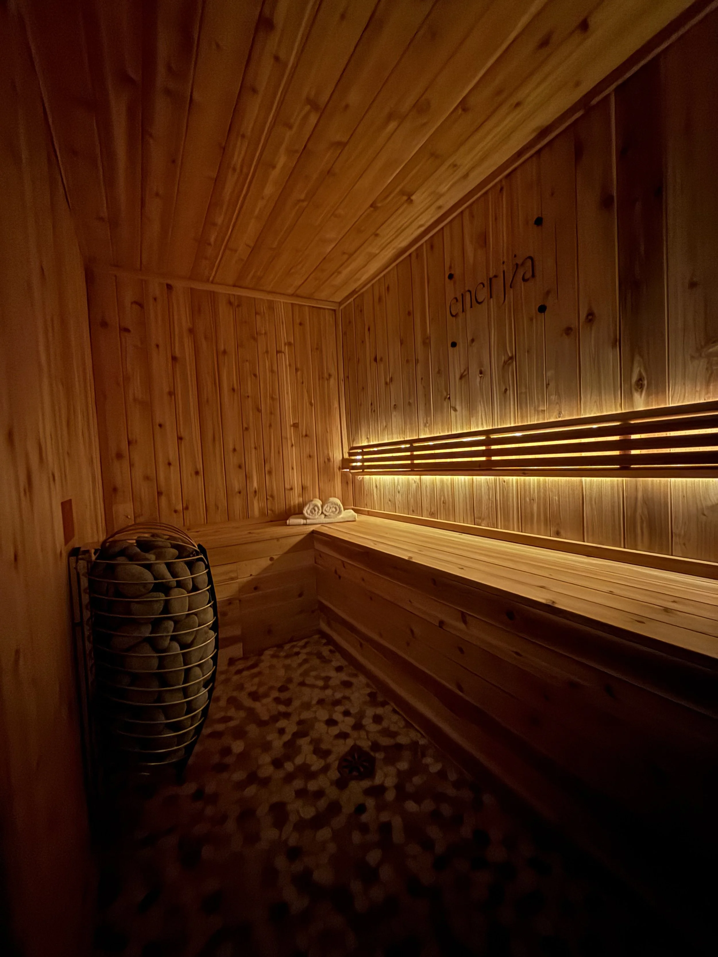 Enerjia Wellness, Luxury Med Spa, Advanced Skincare, Hot Yoga Studio, HydraFacial & Preime DermaFacial, Cold Plunge Therapy, Infrared Sauna, Microneedling & Chemical Peels, Dermaplaning, Epicutis, Facile, XO MD, Qi Beauty Method, Spray tan