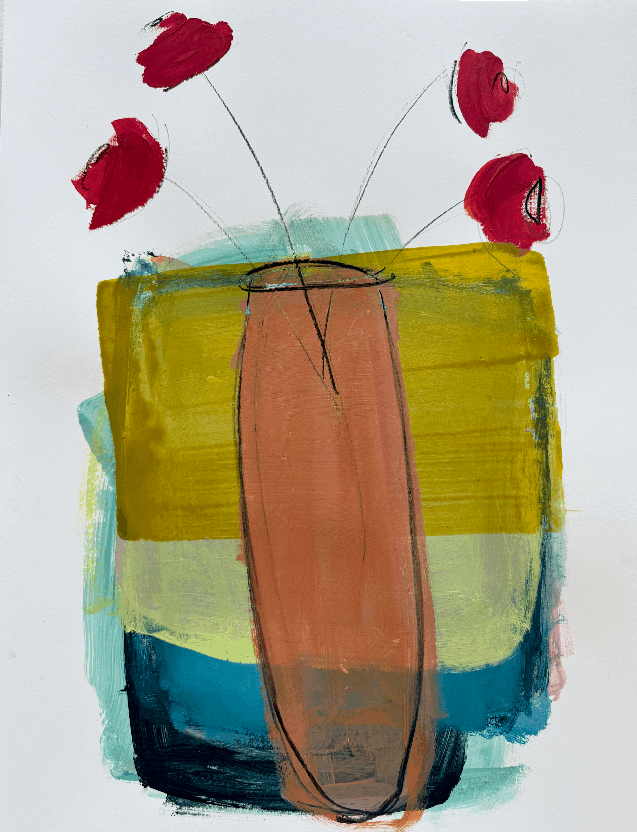 Stripey Sense, 24x18