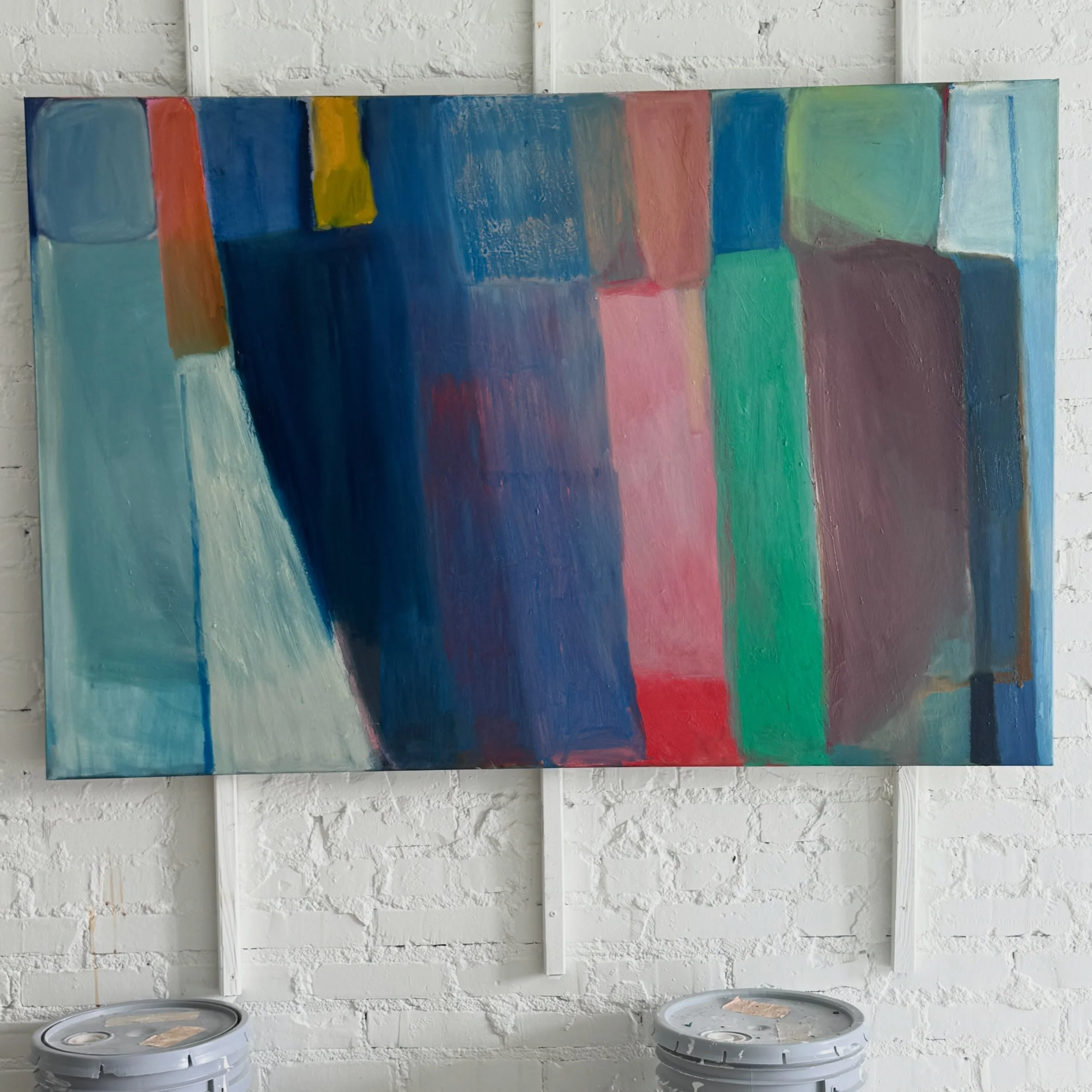 not too hot, not too cold.

A revamp of a past piece ✨been diving deep in color these days -

.
.
..
...... ... . . . . #colleenleachart 
.
.
.

#modernart #modernabstract #atlantaartist #emergingvisualartist
