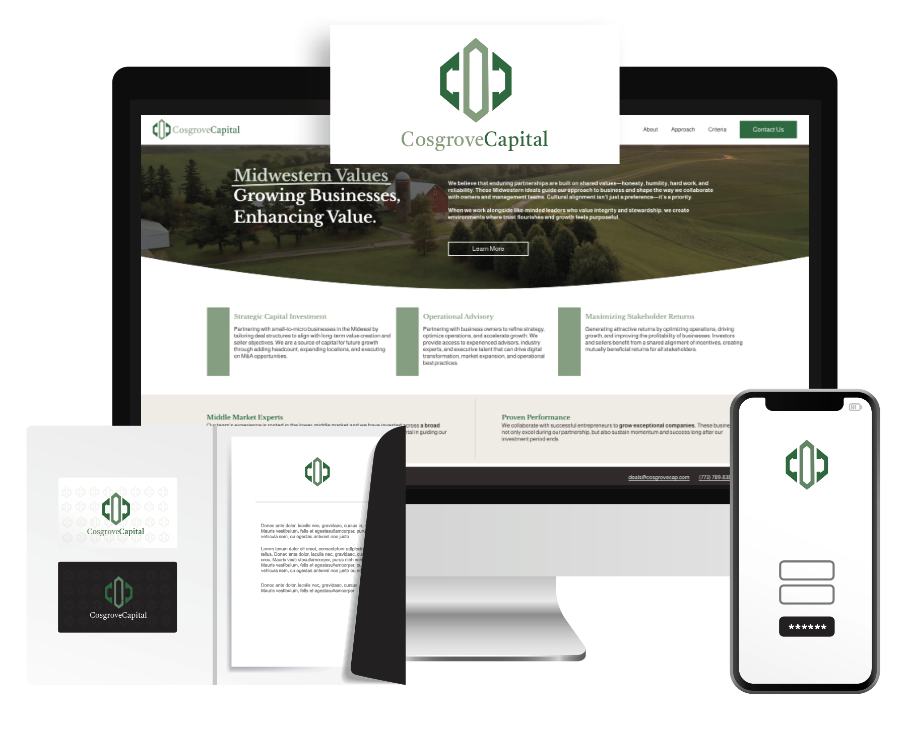 Cosgrove Capital New Website Project