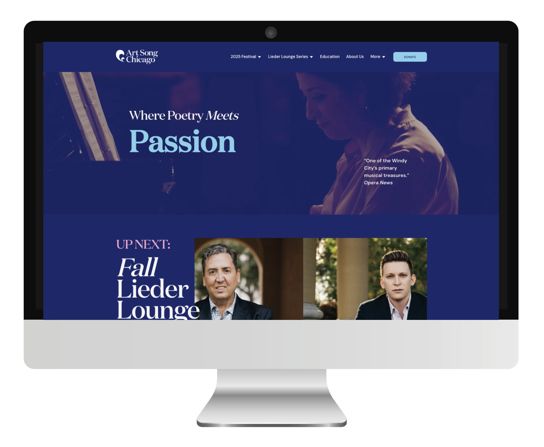 Art Song Chicago Website Project