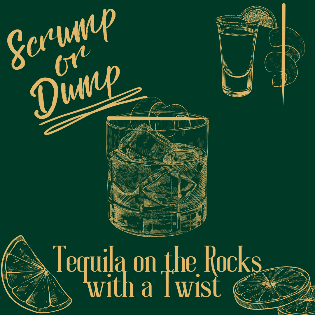 tequila on the rocks cocktail