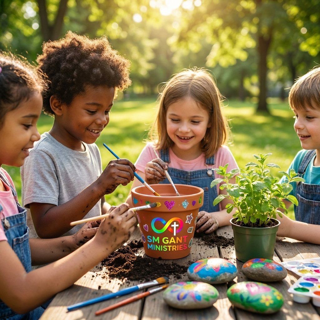 Gardening Event: Participant Ticket (Includes Flower Pot & Craft Kit)
