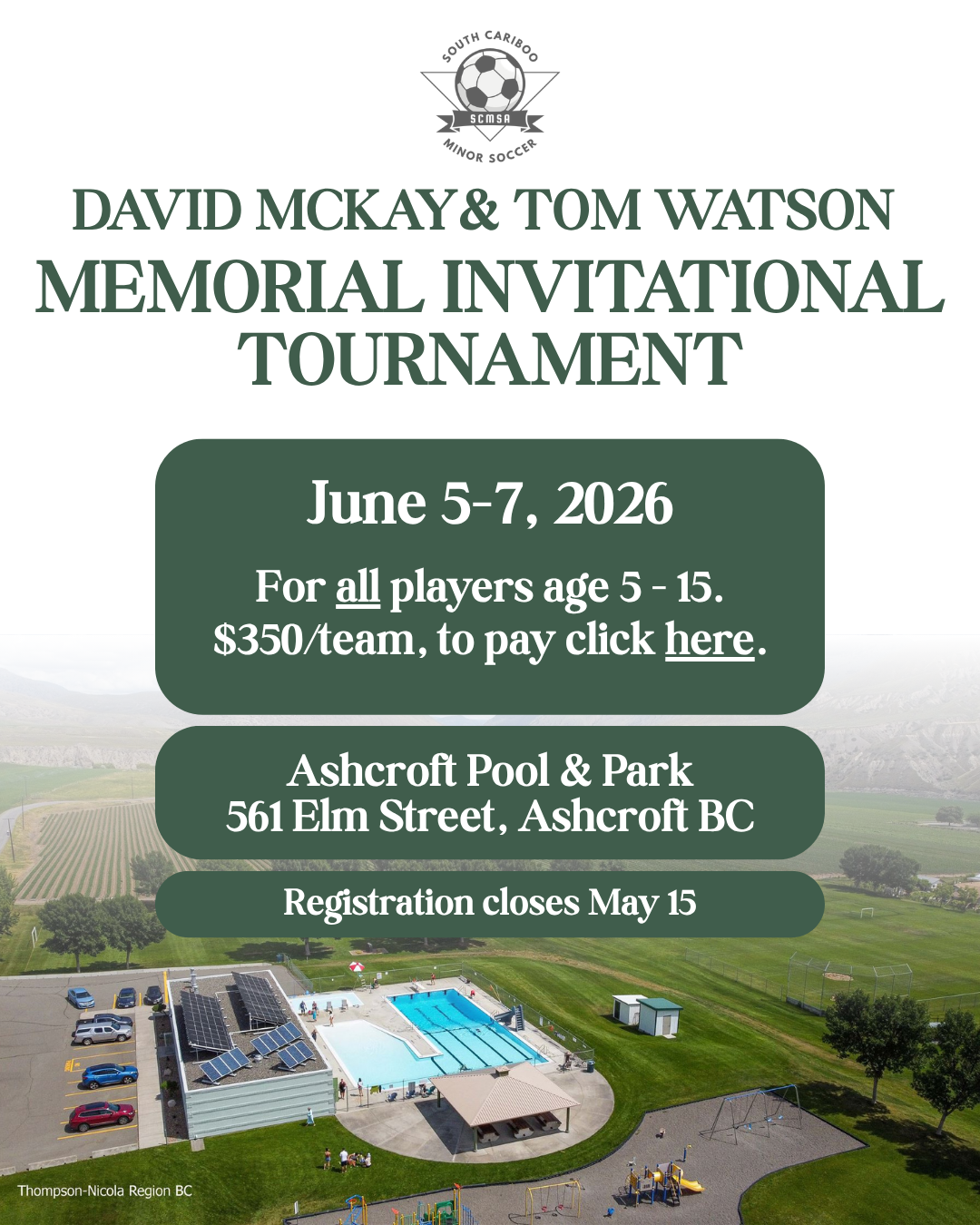 2026 David McKay &amp; Tom Watson Memorial Invitational Tournament