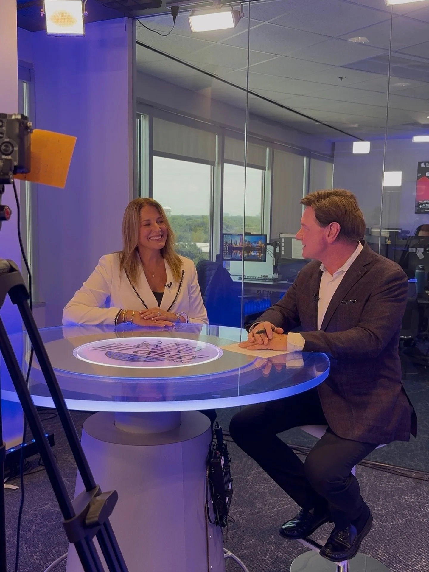 Stay tuned&hellip; just had the best time on the Jeff Crilley show talking about chiropractic.