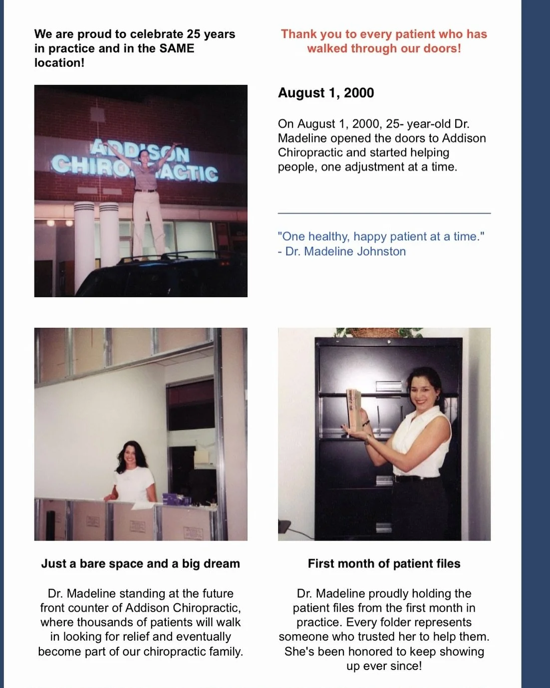 A few pictures from the beginning&hellip;.