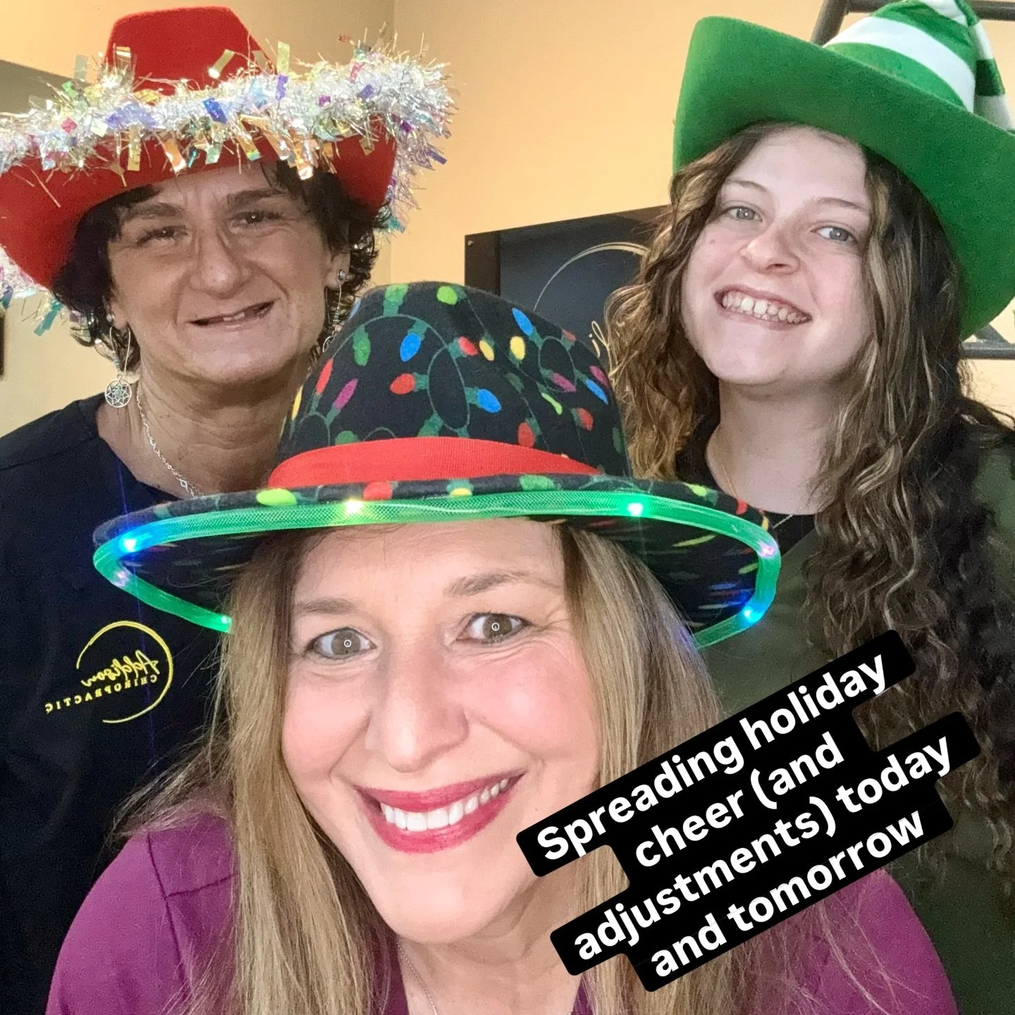 We sleigh back pain 🎄💥 (and yes, we&rsquo;re open today &amp; tomorrow!)