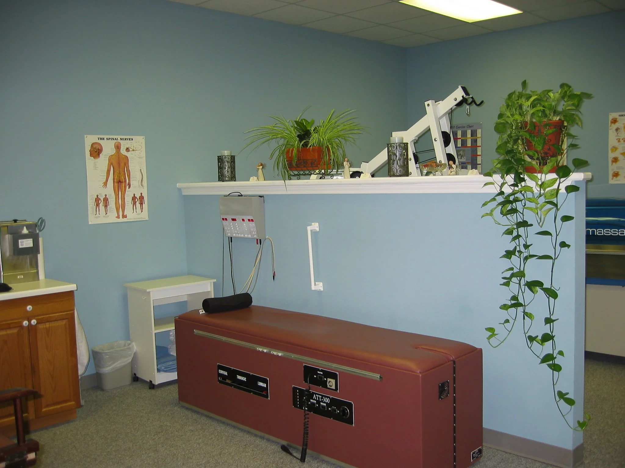 Addison Chiropractic first week August 2000