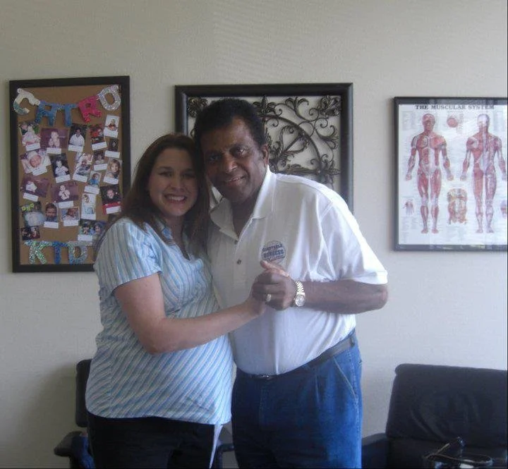 Charley Pride at Addison Chiropractic 2009