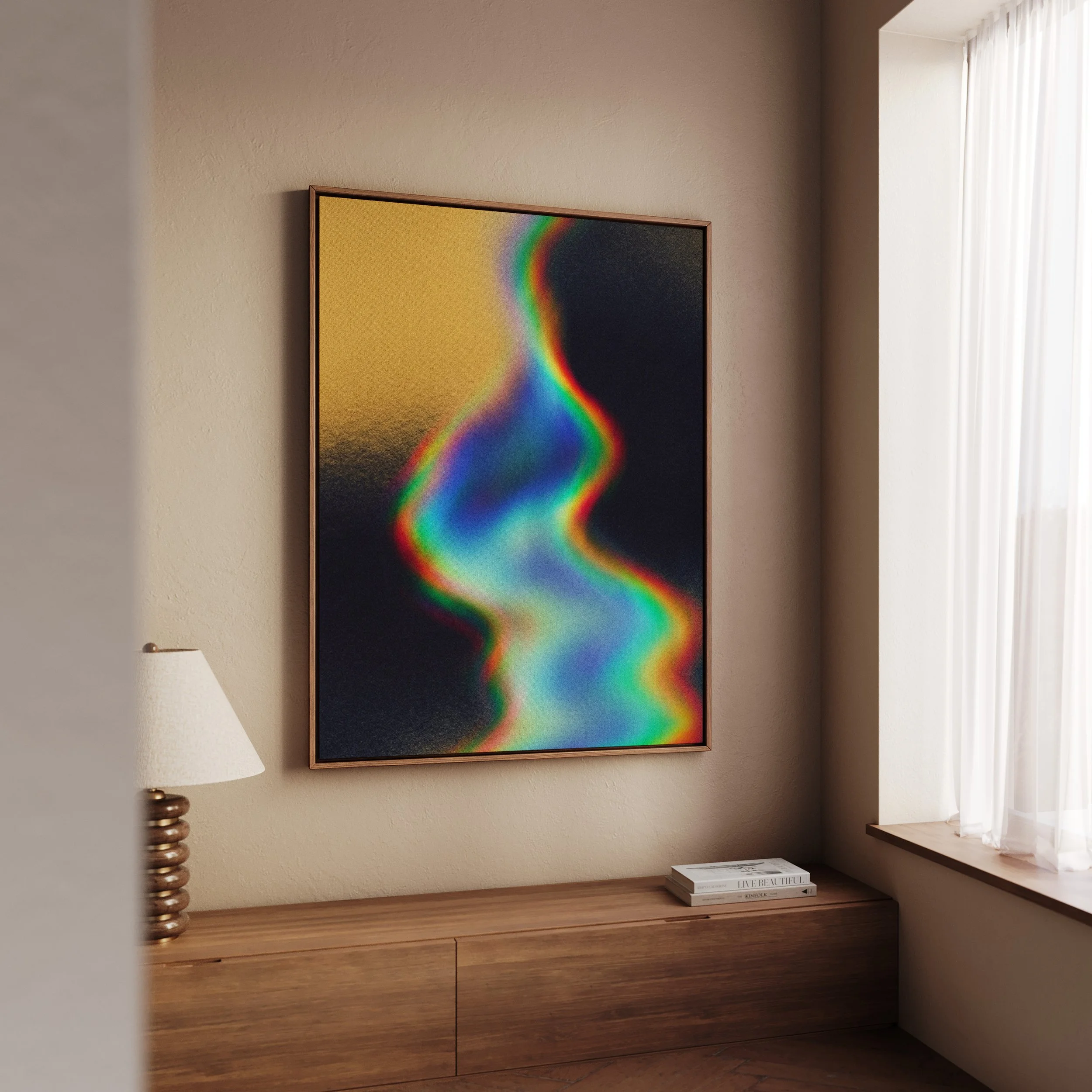 Rainbow Flame
