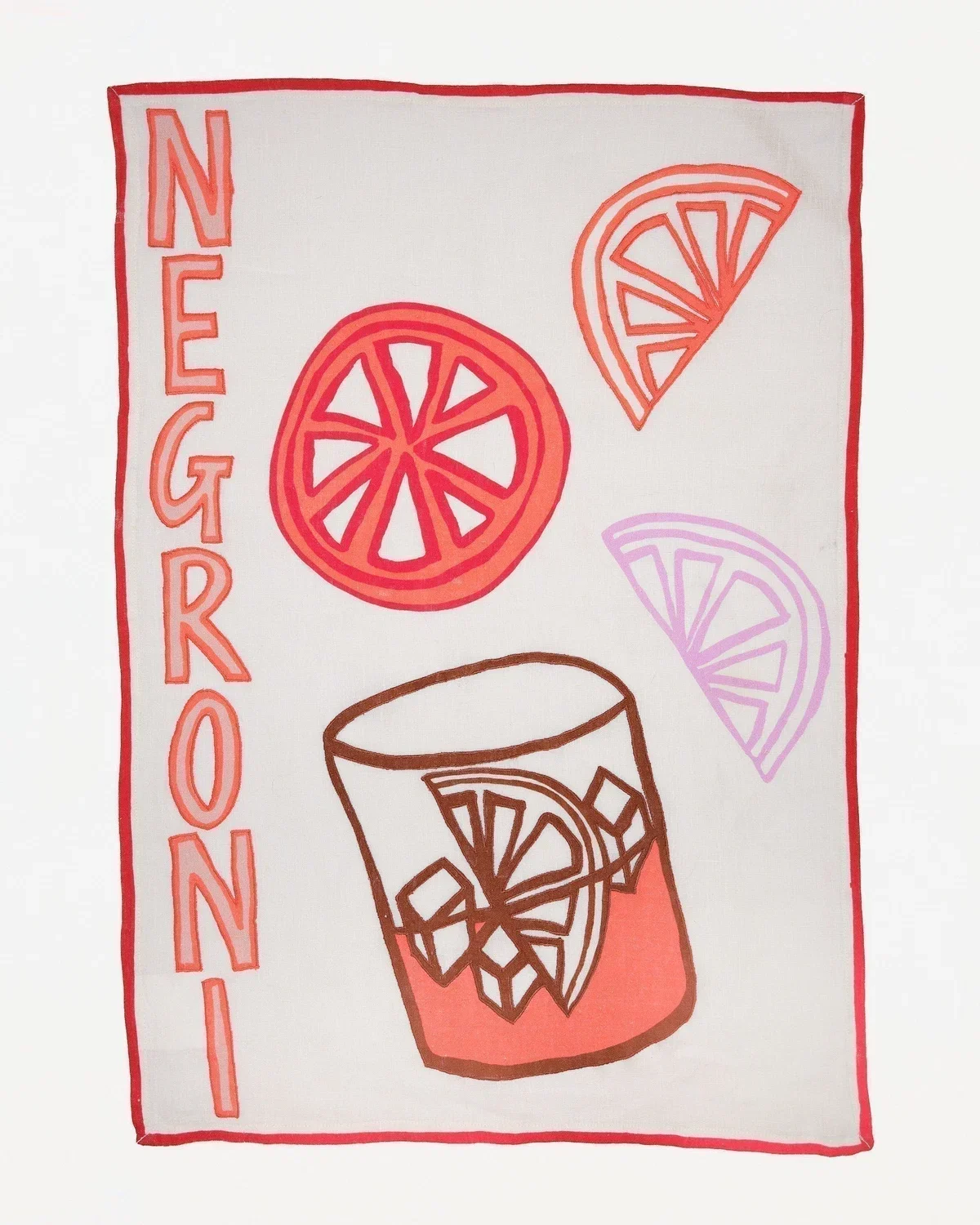 Negroni Tea Towel Amuse la Bouche
