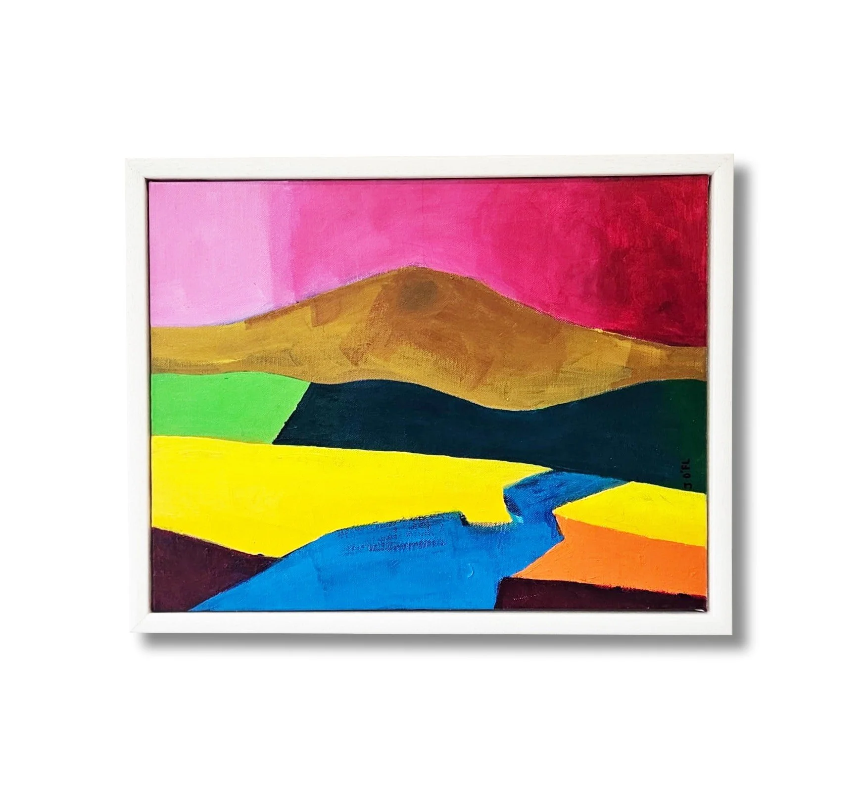 Divis mountain
40 x 30 cm
Acrylic on canvas - framed 
