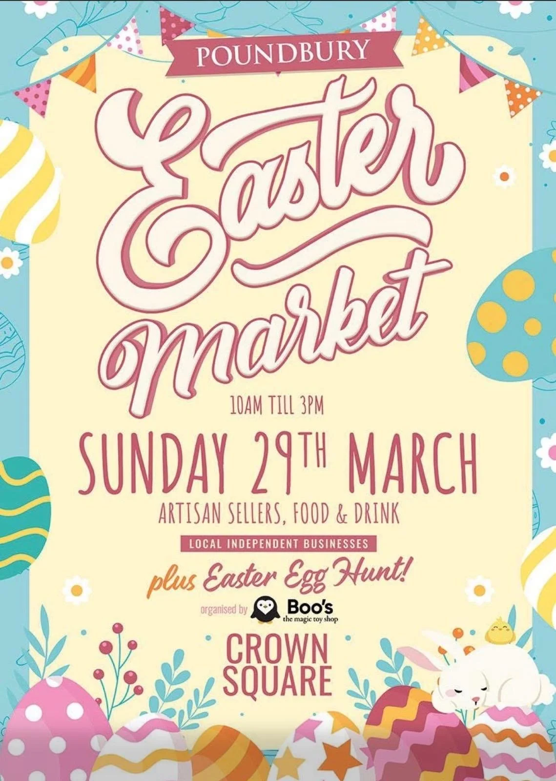 Poundbury Easter Market Crown Square