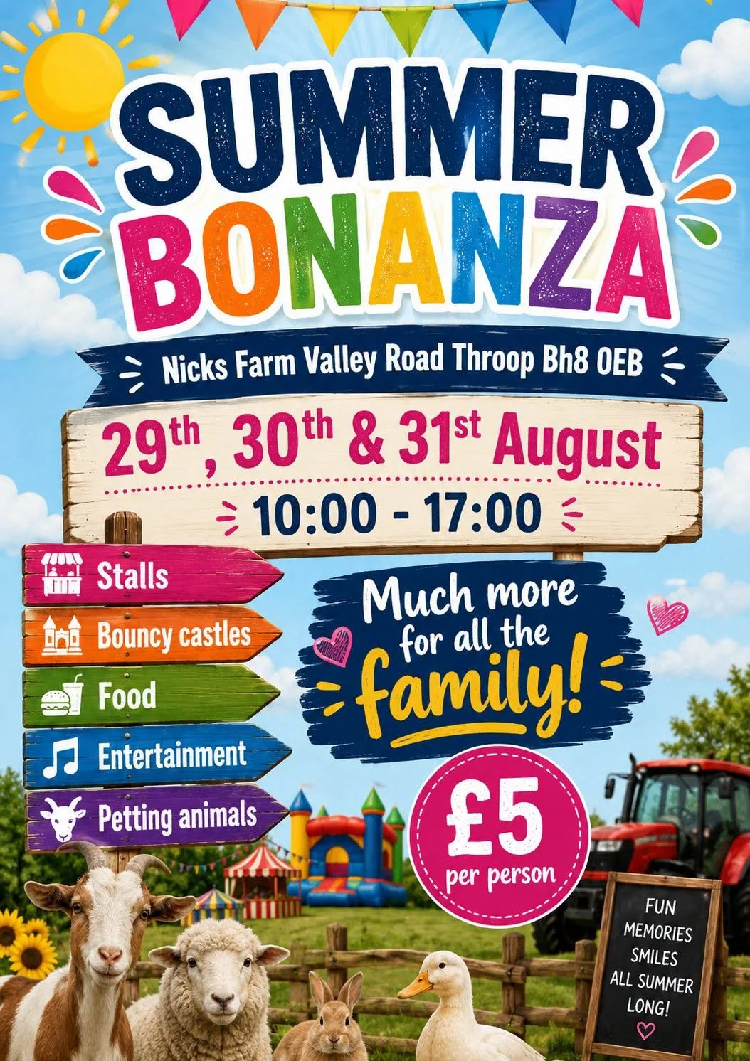 Nick's Farm Summer Bonanza