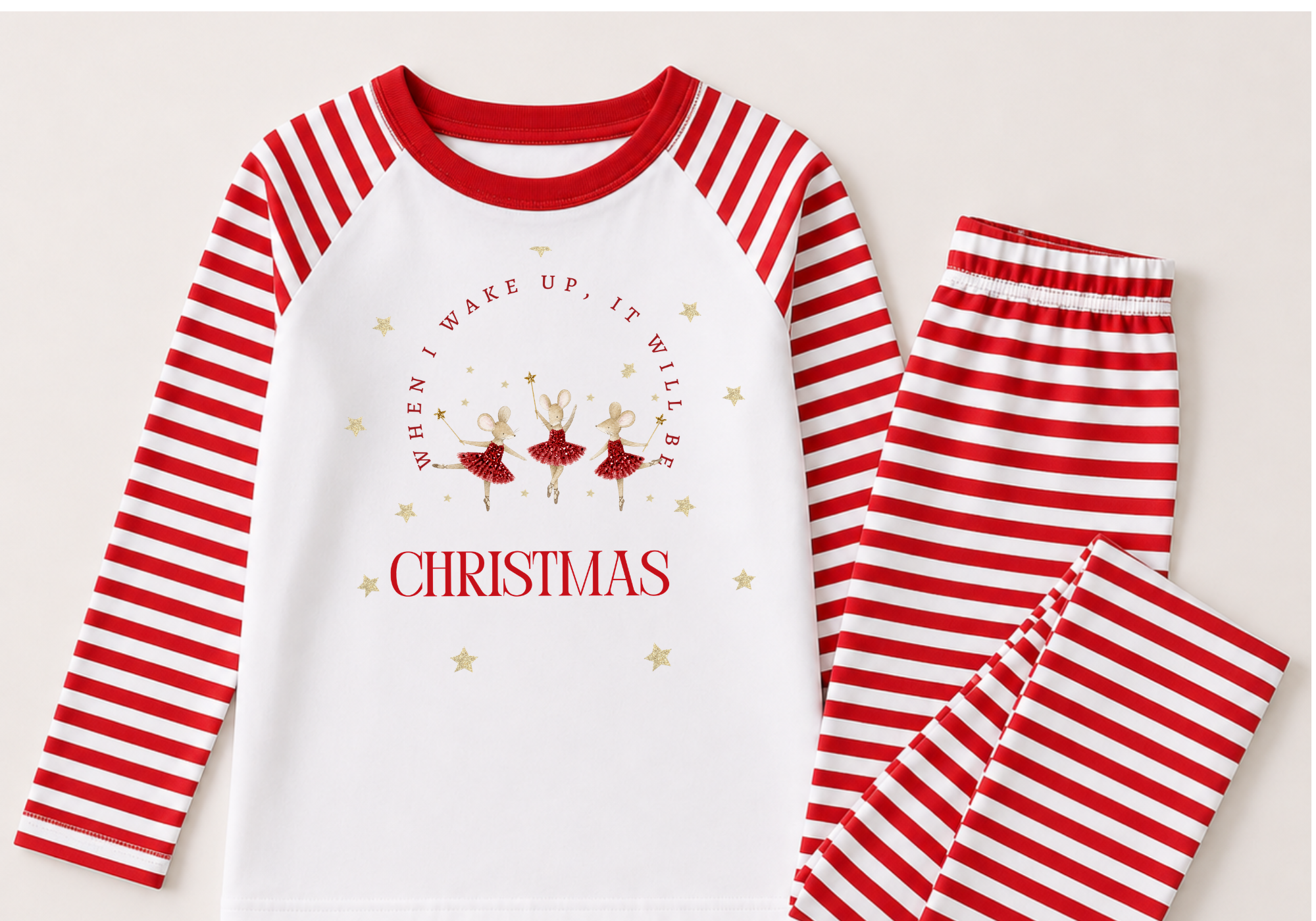 Christmas Magic Designs For When i Wake Up it will be Christmas Pyjamas