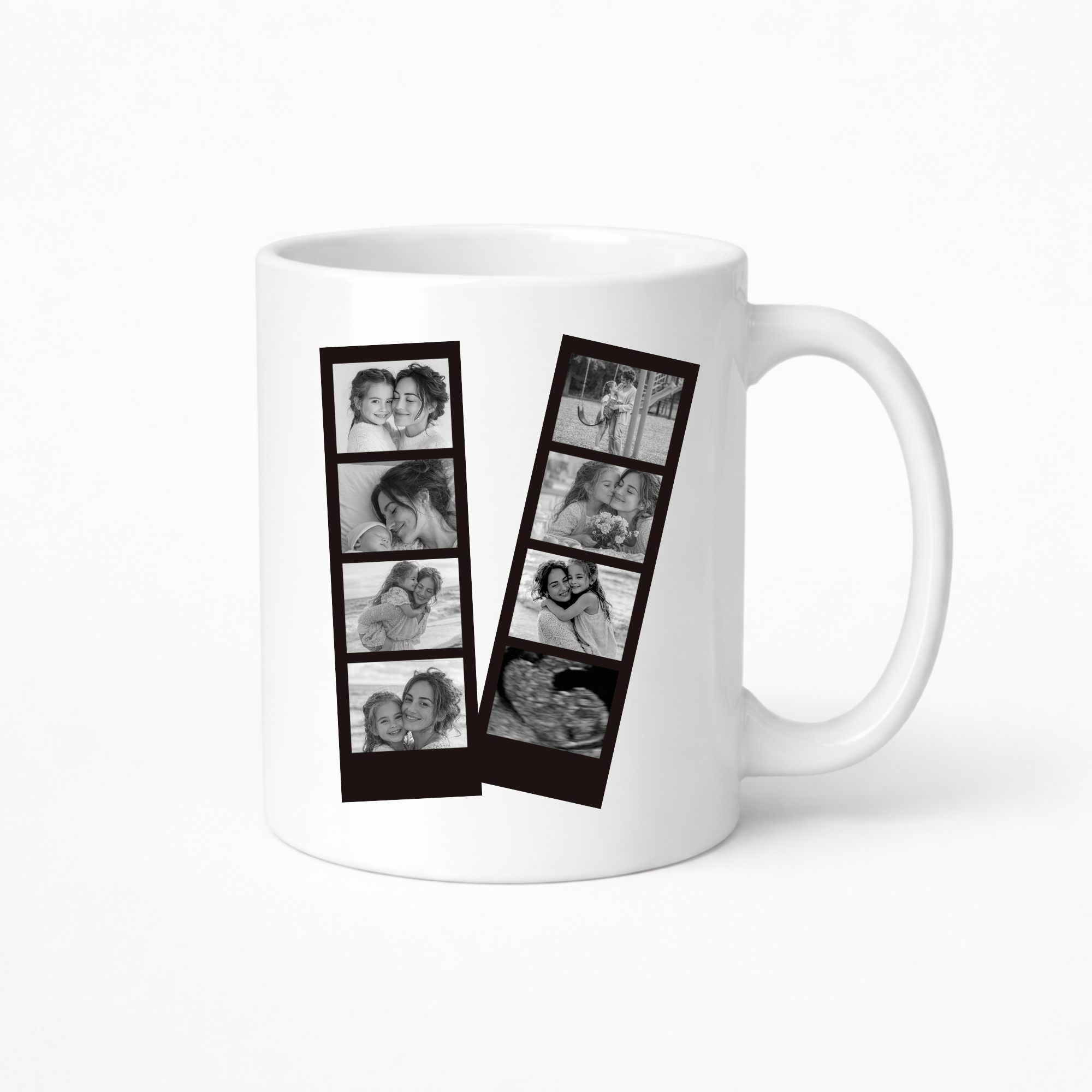 Personalised mugs/cup For Mothers Day, Create your Own Polaroid Design and a choice to Personalise with your own images and text