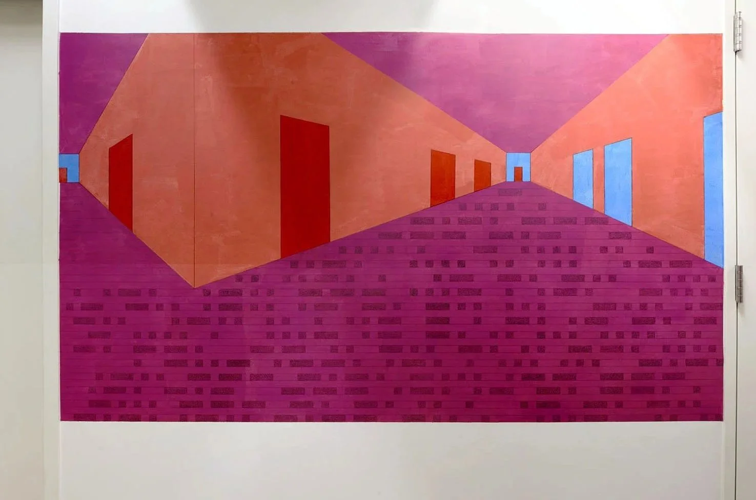 Corridor V 2, 7'-1" (S. Wall)