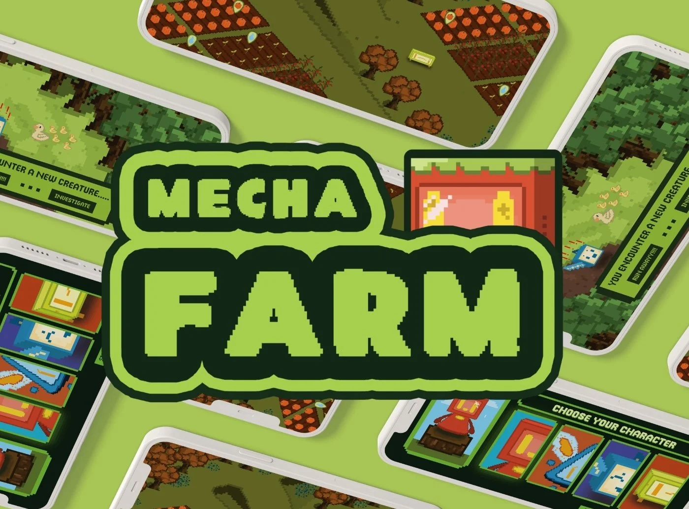 MECHA FARM /// CONCEPT, ILLUSTRATION, MOBILE GAME 