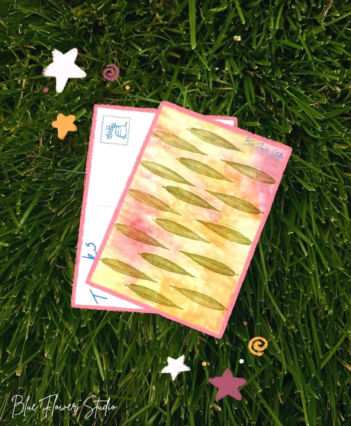 AUTUMN LEAVES POSTCARD