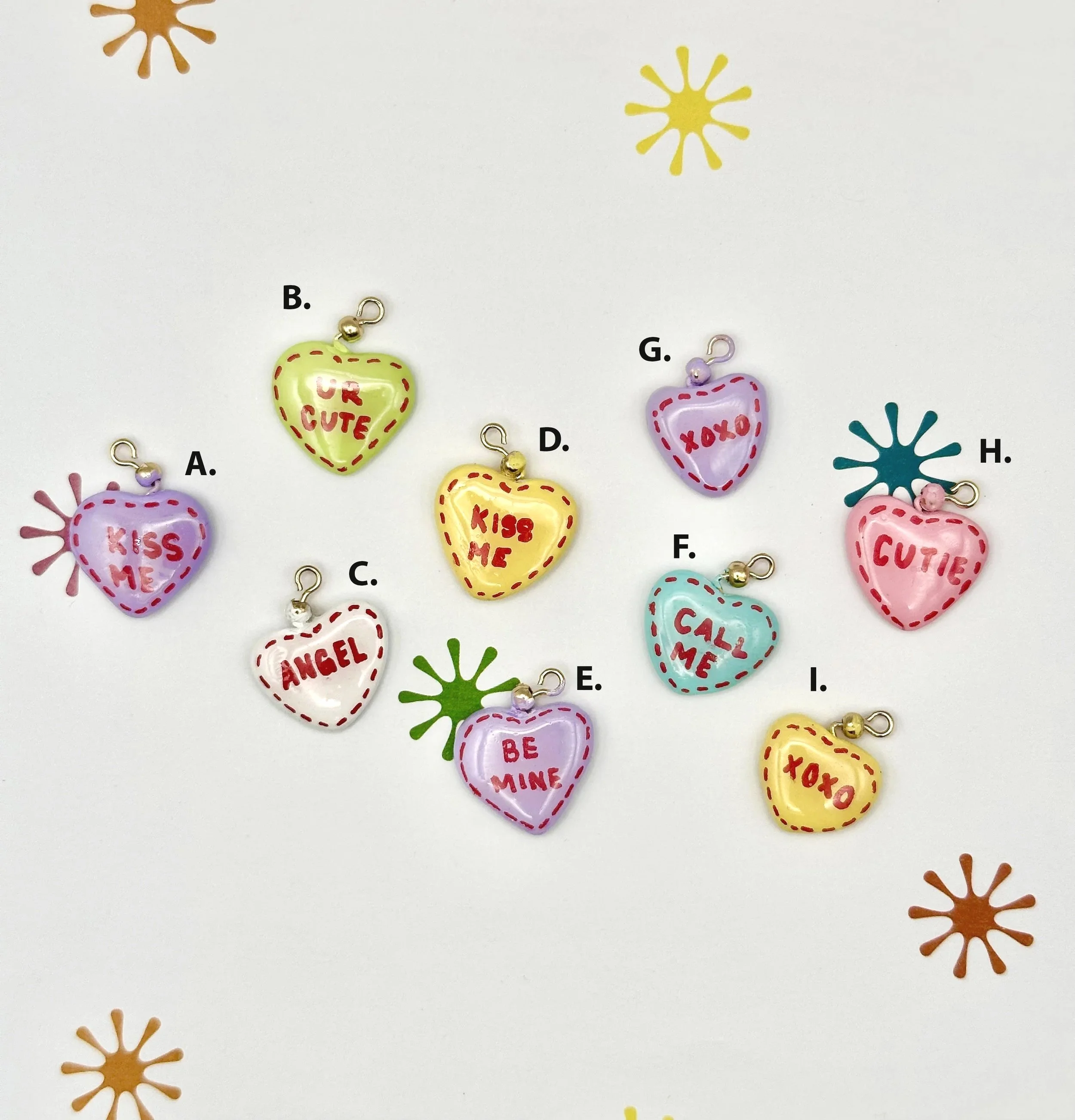 Heart Charms