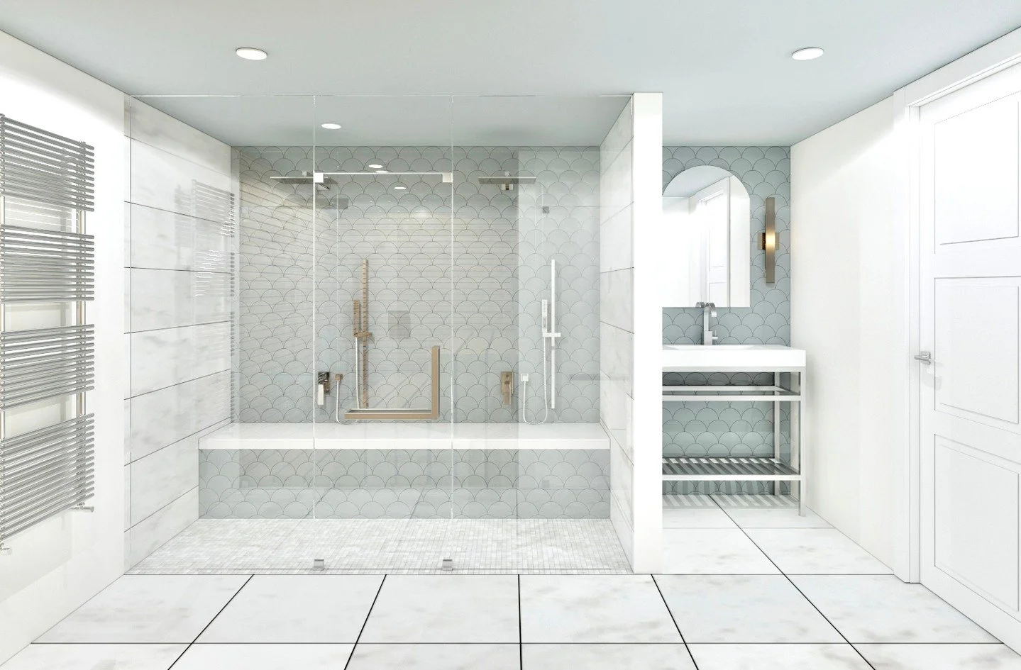 Still wondering what interior designers actually do?

Here is a peek behind the curtain.
We translate your ideas into workable, detailed plans.
We prevent costly mistakes by solving problems on paper before they happen on site.
We choose finishes tha