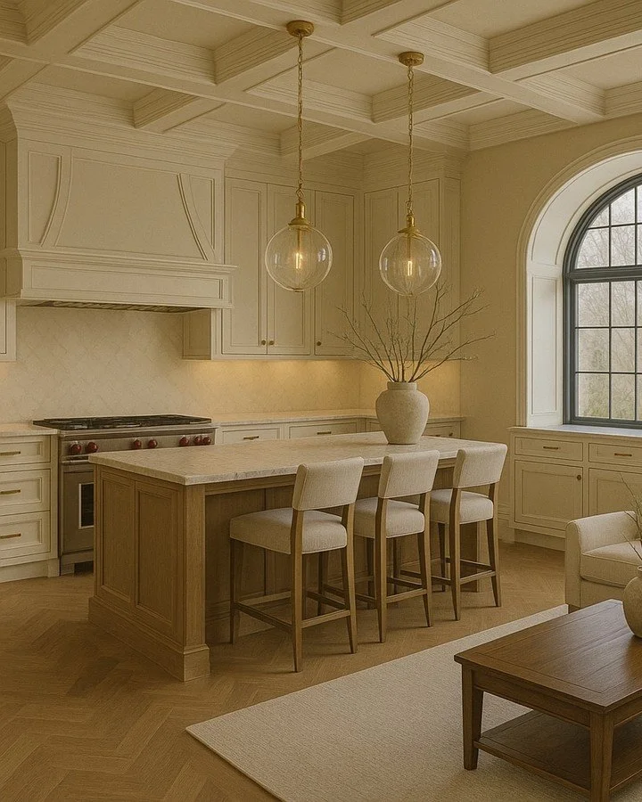 ✨ Your dream kitchen starts here.

This space blends timeless architecture, warm finishes, and thoughtful design, exactly what we prioritize when guiding our clients through their renovation journey. From custom cabinetry to perfect pendants and ever