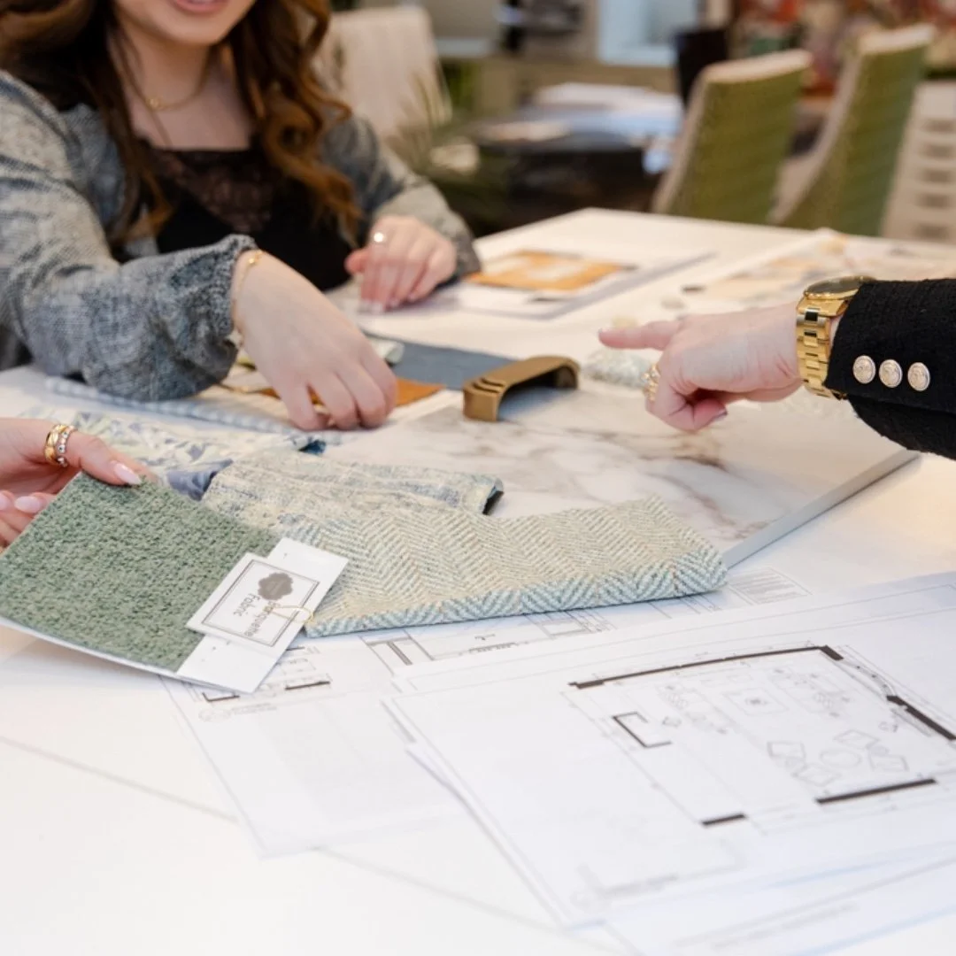 The secret to a cohesive luxury home is repetition, not matching.

Choose one lead metal and one supporting metal. 
Repeat a wood tone across millwork or furniture. Echo one hero material in subtle ways. 
Layer texture so the room feels warm, not fla