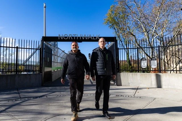 Father Gary made it to New York City on Monday night, concluding his 50+ day journey walking hand in hand with immigrants. He was joined by Father Brendan Curran as he crossed the George Washington Bridge and began his trek to the Statue of Liberty. 