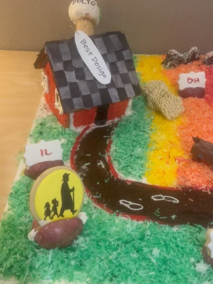 Yesterday, the @archdioceseofchicago held their annual gingerbread house making competition, and we were delighted to have made an appearance! 

The Real Estate team won best design with an incredible display based on Father Gary&rsquo;s pilgrimage, 