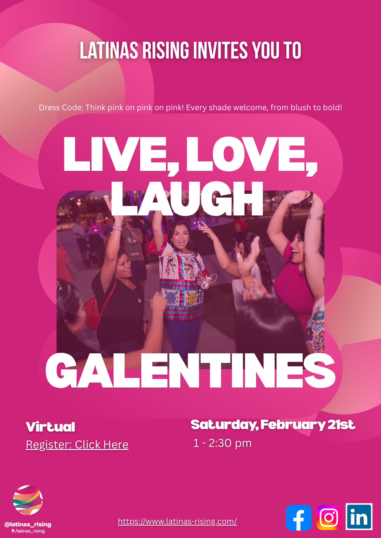 Live Love Laugh Galentines