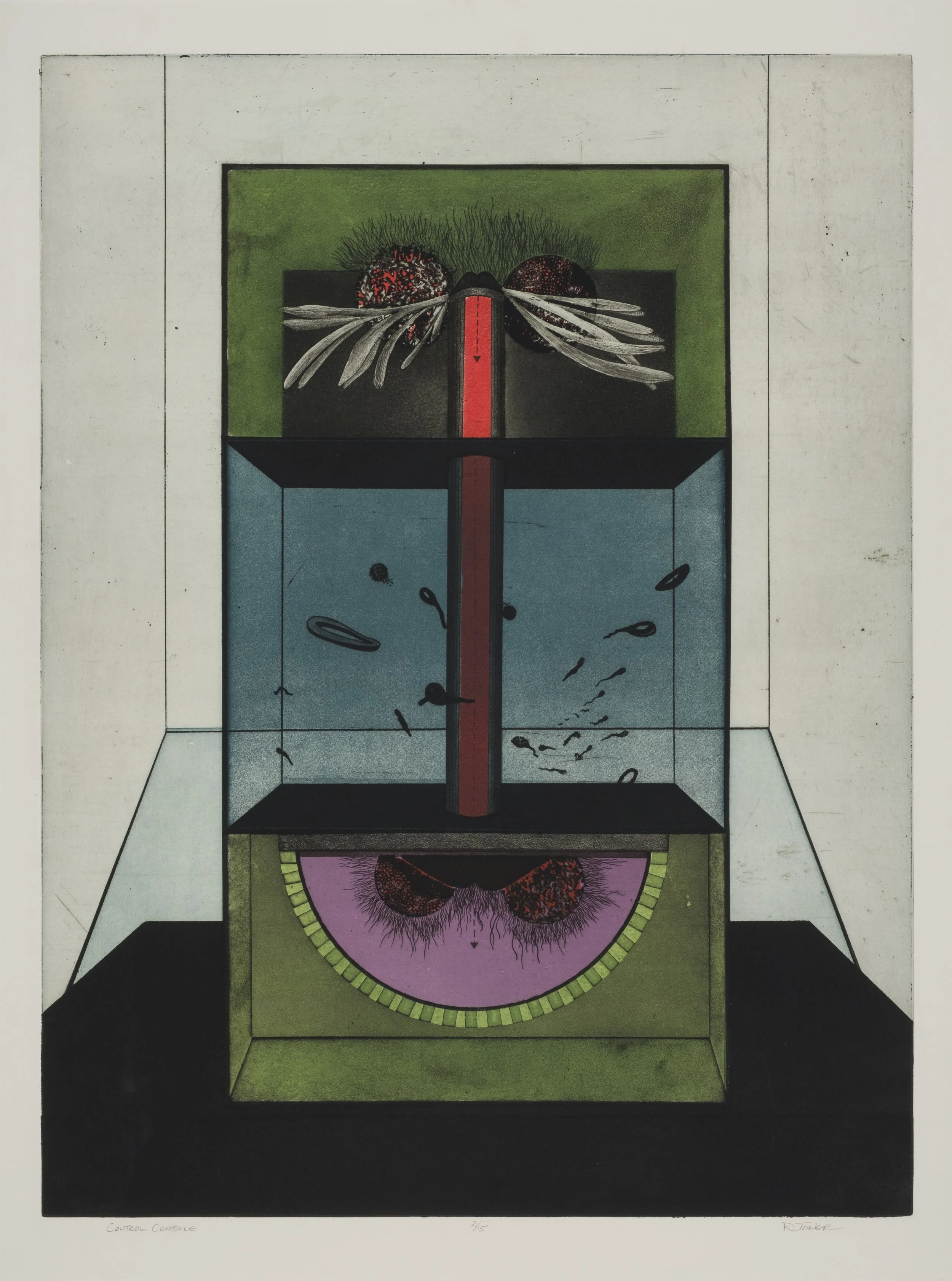 Control Console, 24" x 32", 1969
