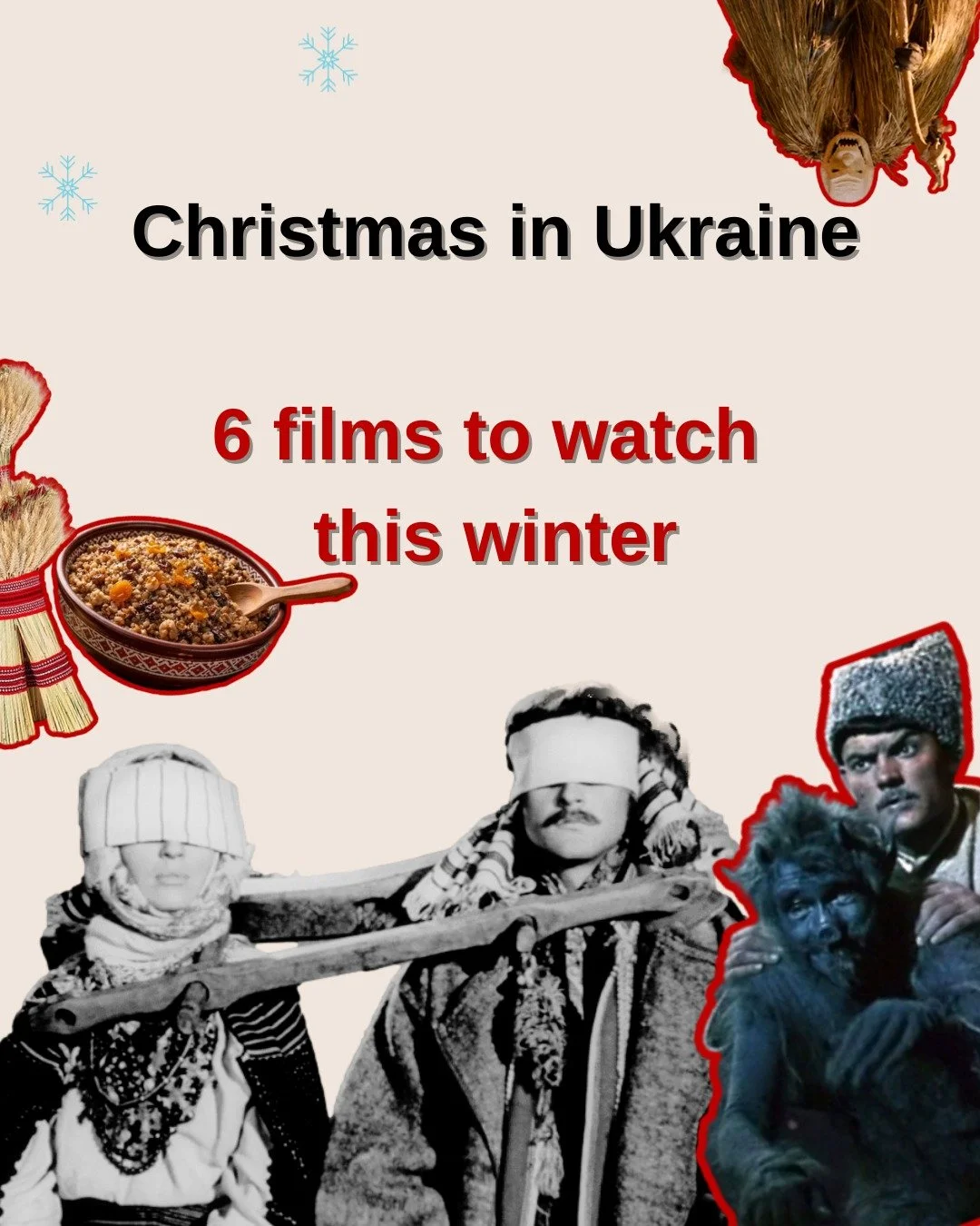 ❄ Enjoy Ukrainian language with 6 beautiful films this winter.