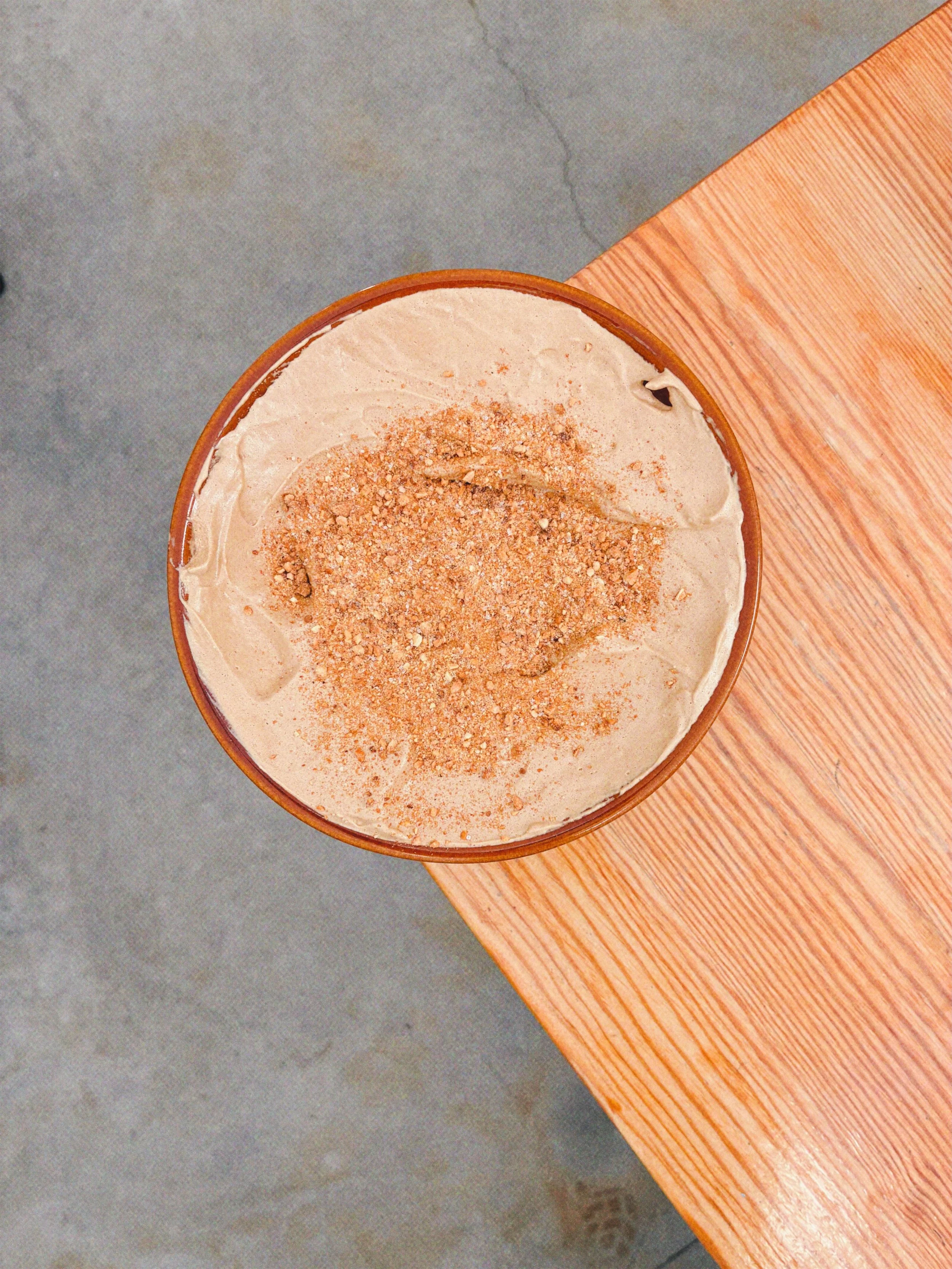3 minute Coffee mousse