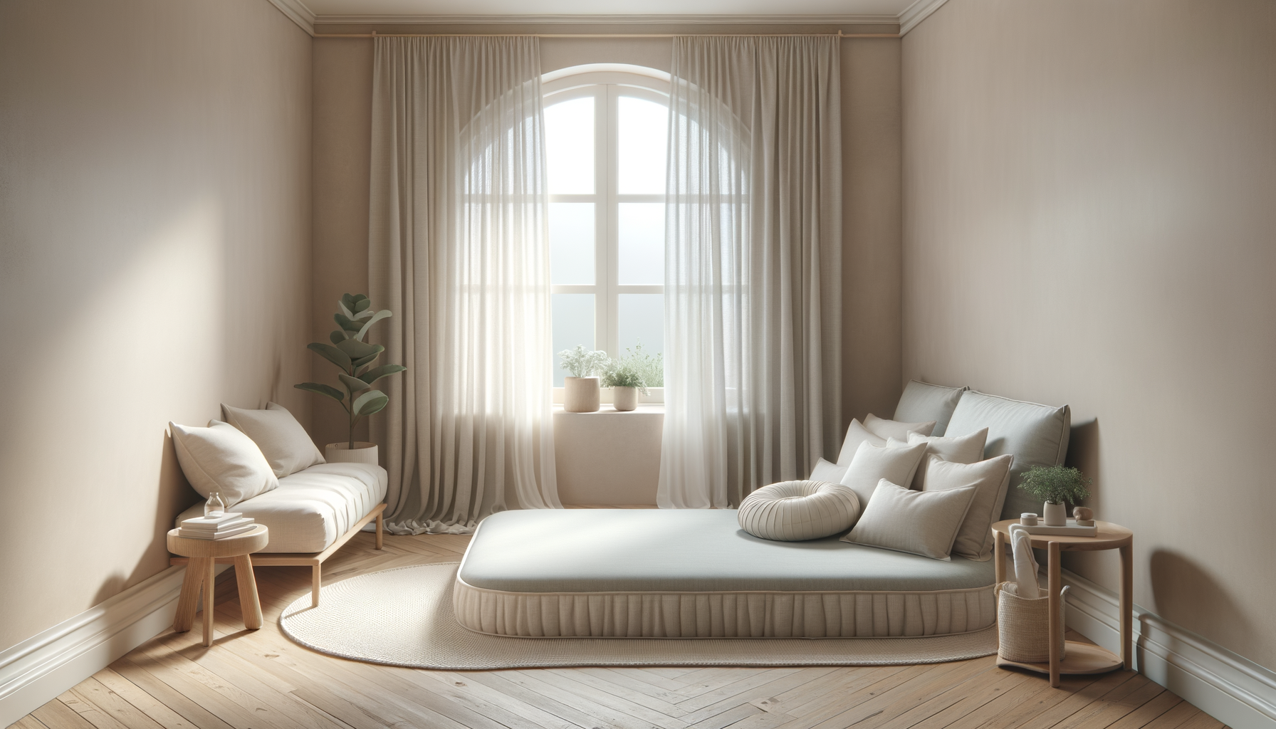 comfortable and relaxing room with a supportive, empathetic certified labor doula, assisting a mom through childbirth and pregnancy.