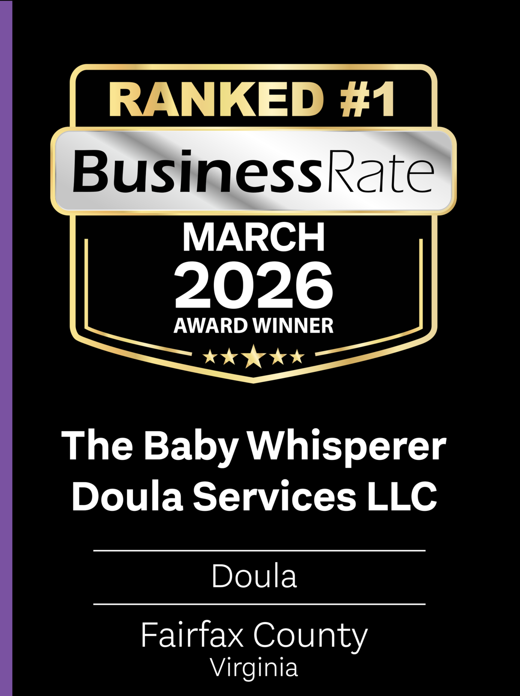award for best doula business in fairfax county in 2026