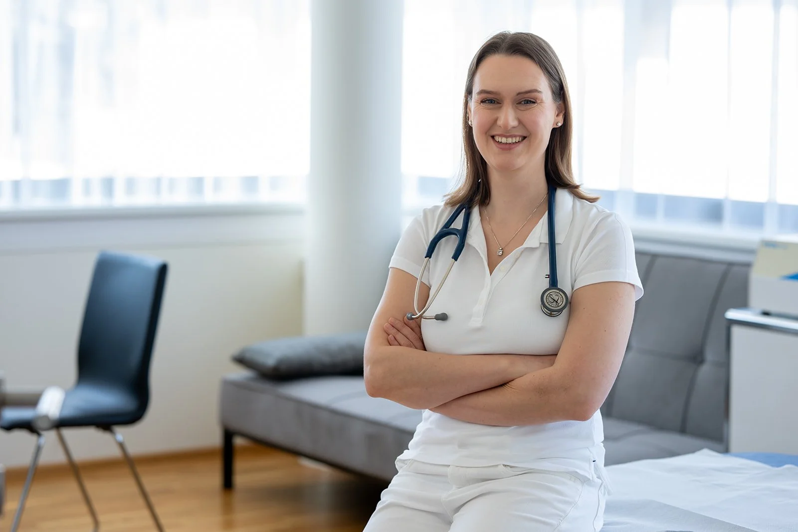 Portrait Ärztin für Praxiswebsite