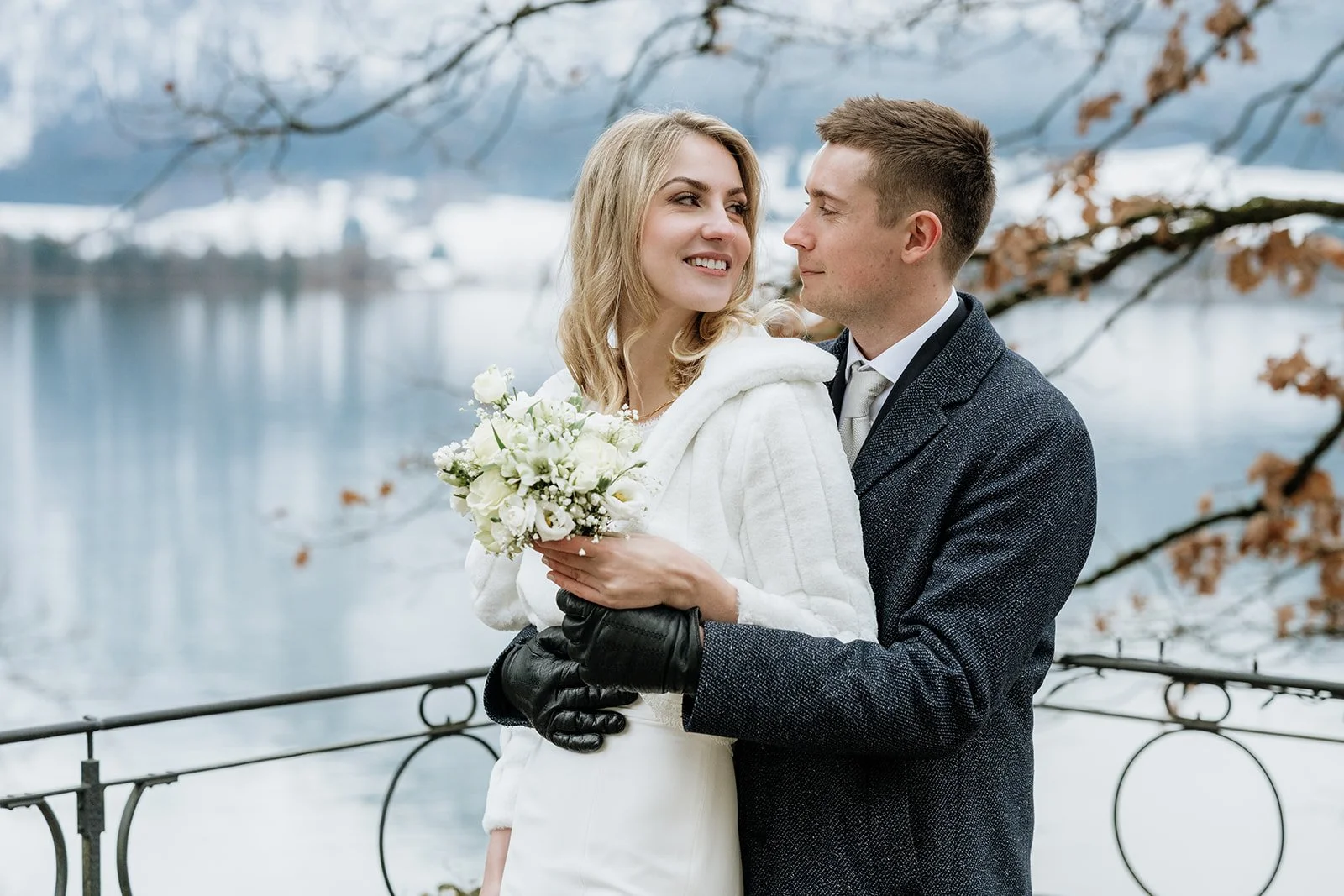 Winterhochzeit in St. Wolfgang – Sophie &amp; Philipp am Wolfgangsee