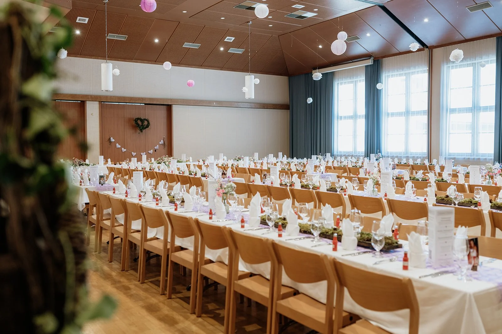 Festsaal Bad Goisern Innenansicht – Hochzeitslocation für große Feiern im Salzkammergut