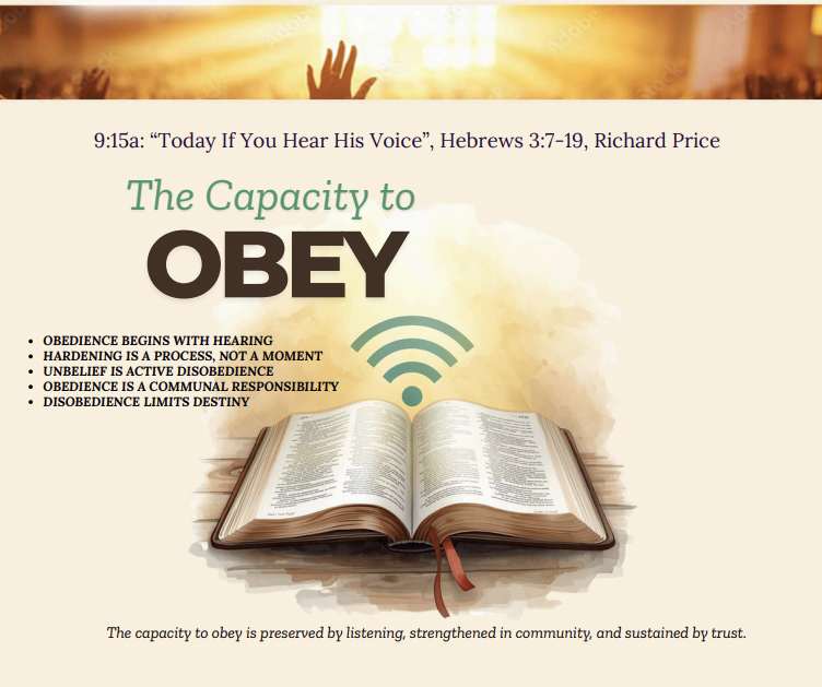 Today if You Hear His Voice